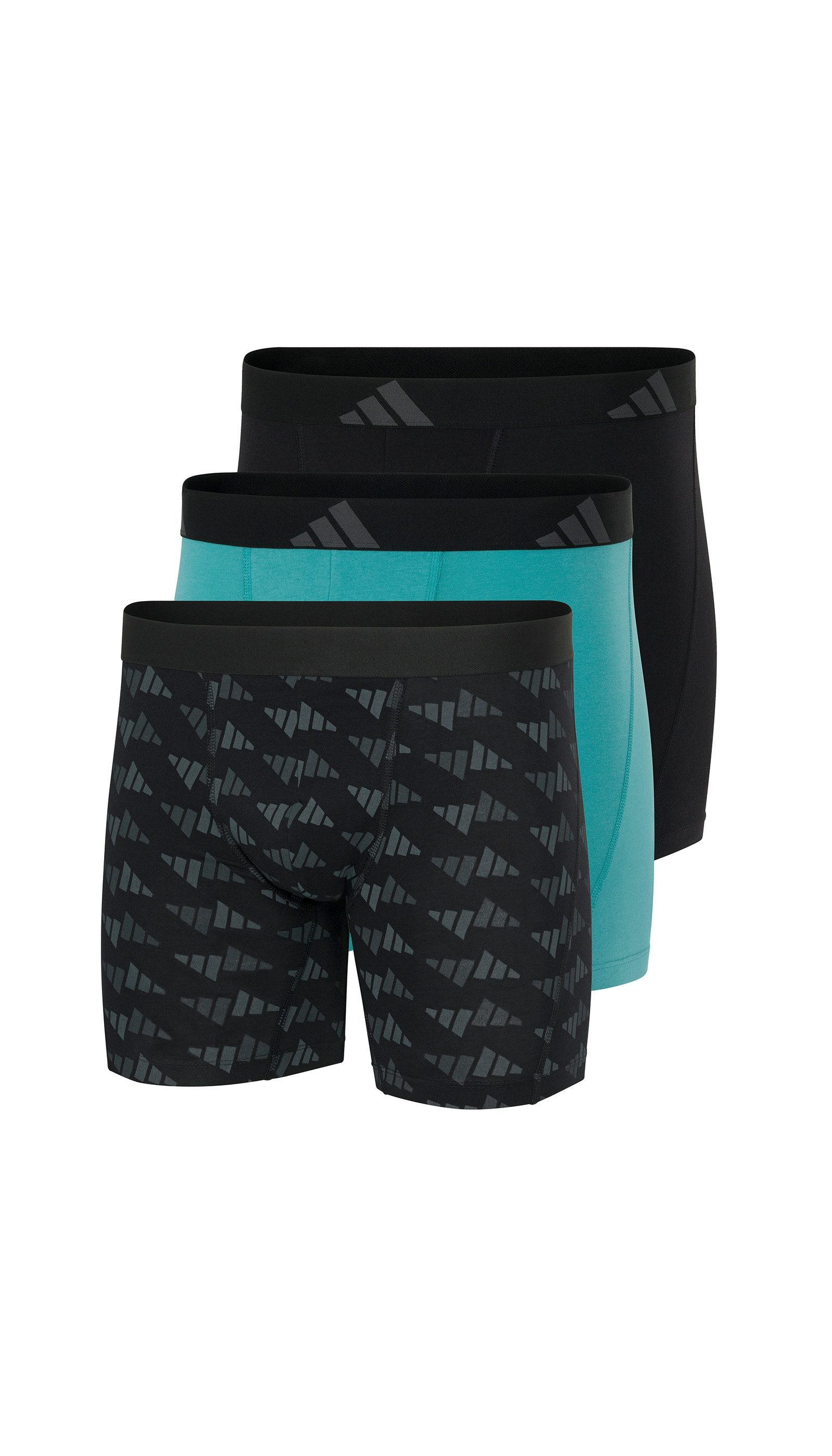 adidas Sportswear Langer Boxer Active Flex Cotton (3er Pack) elastisch, Log günstig online kaufen