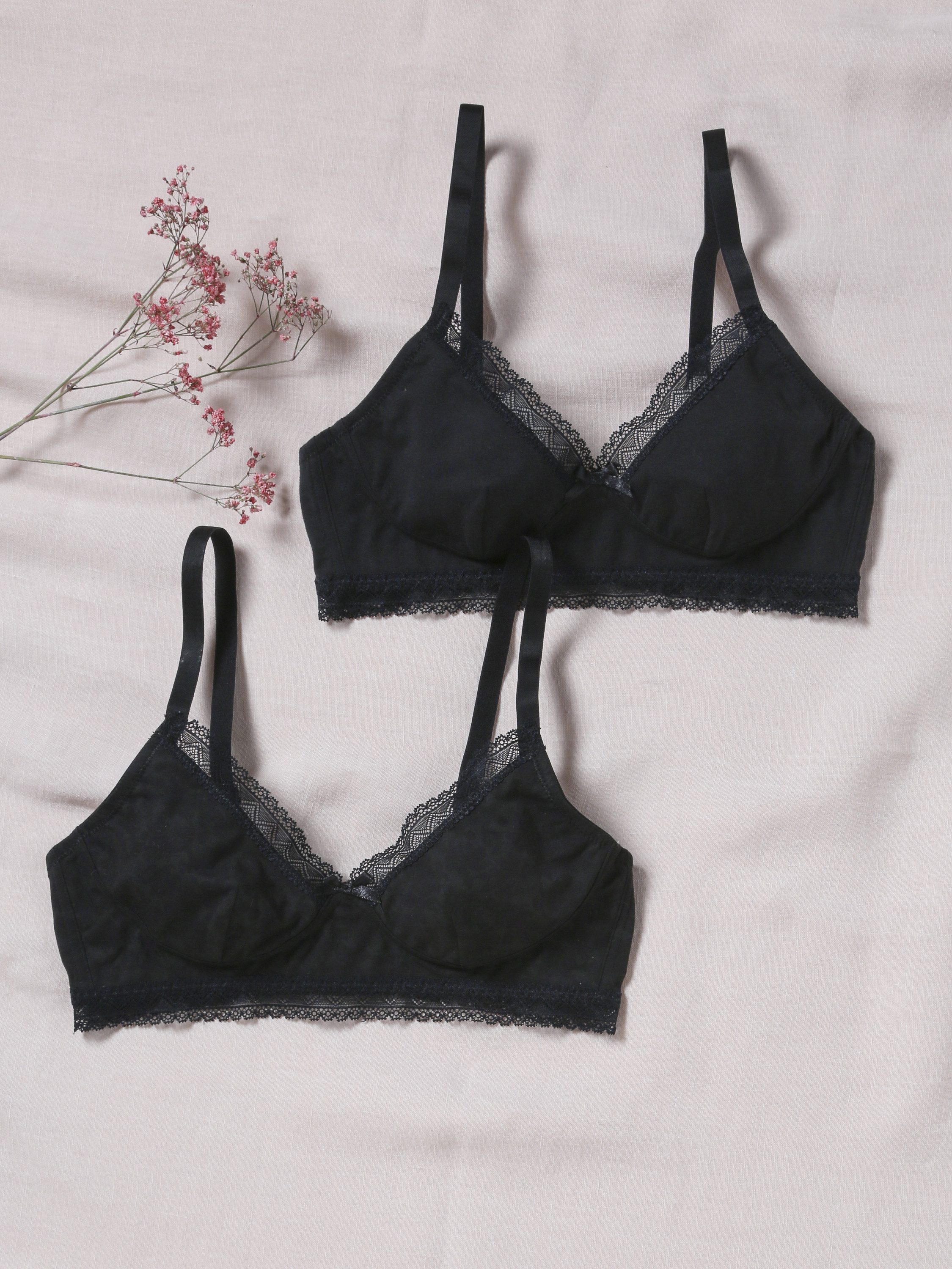 vertbaudet Still-BH Umstands-BHs mit Bio-Baumwolle 2er-Pack