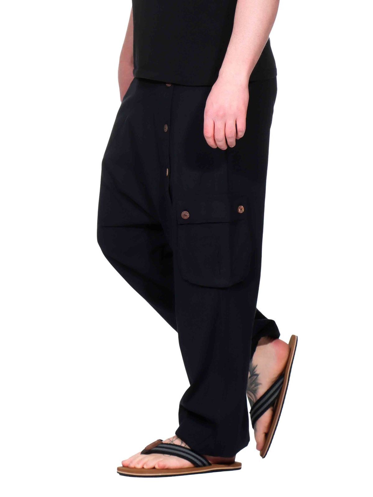 KUNST UND MAGIE Haremshose Haremhose Baggyhose Pluderhose Hippiehose Cargo günstig online kaufen