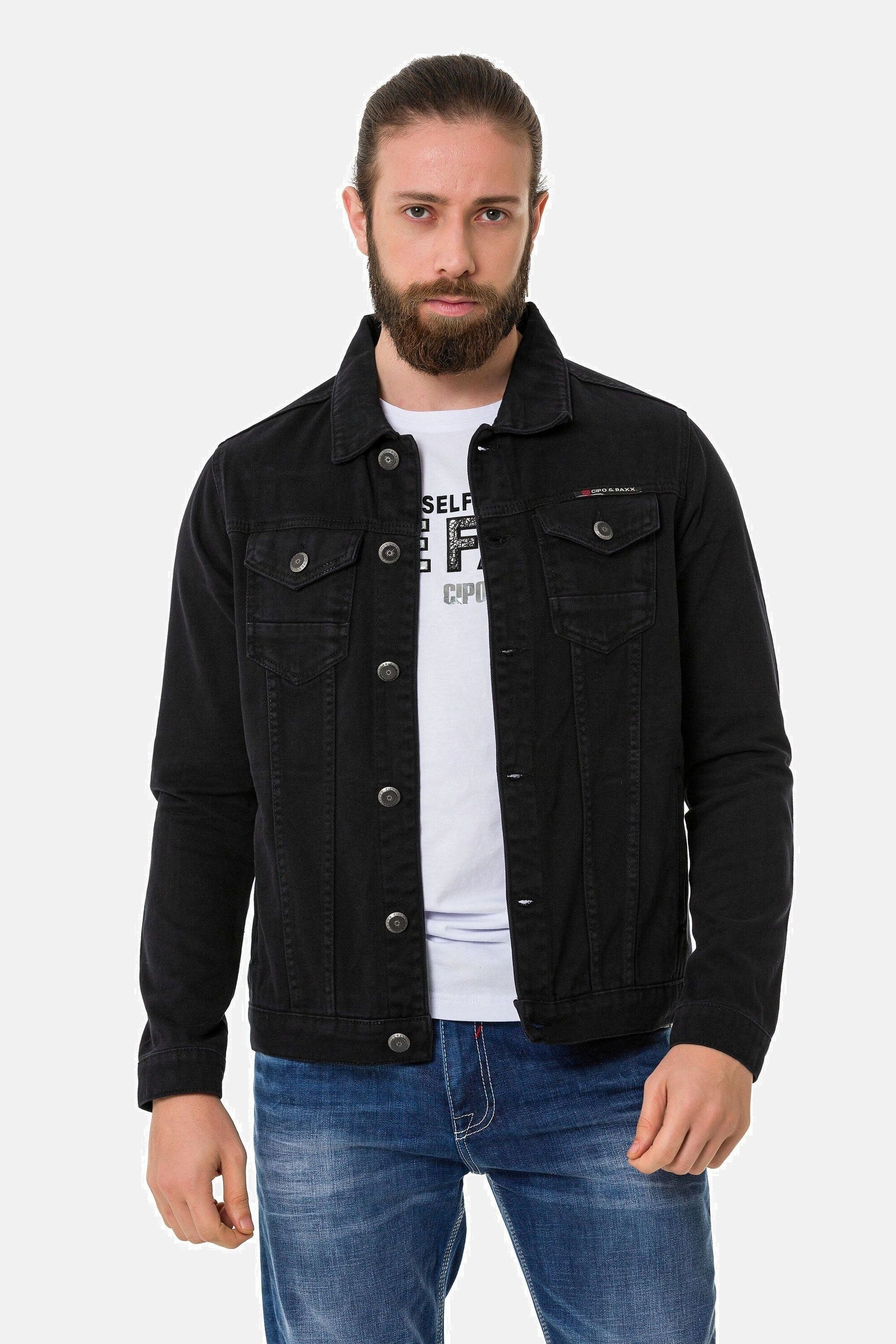Cipo & Baxx Jeansjacke Jacke mit günstig online kaufen