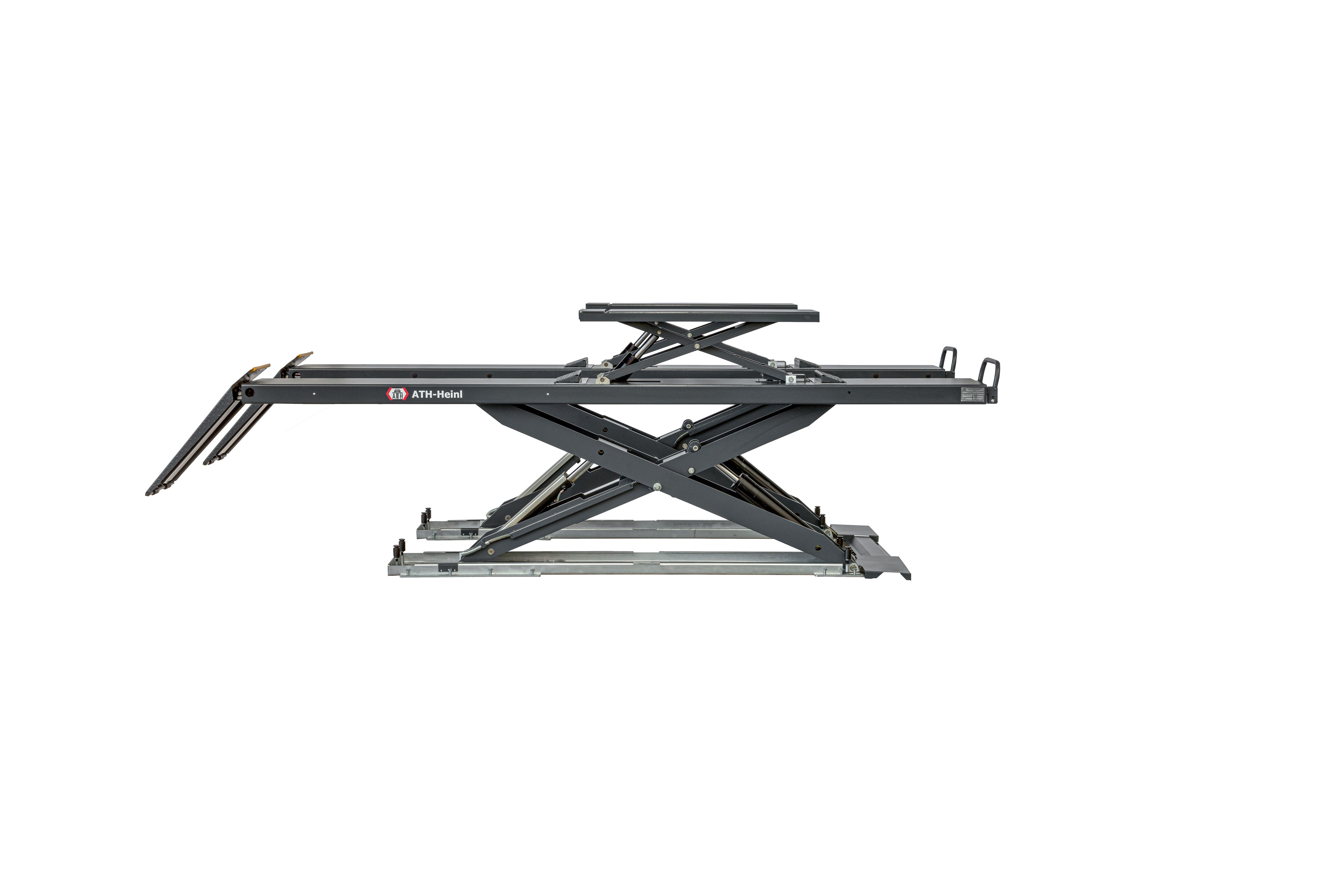 ATH-Heinl Wagenheber ATH Cross Lift 35 OG Auffahr Scherenhebebühne,3,5t KFZ Hebebühne, max. Hubhöhe: 1830 cm
