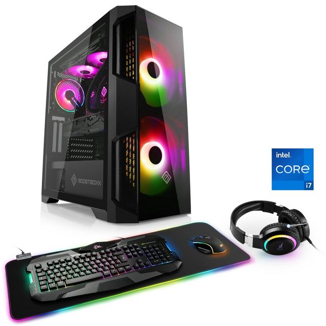 CSL HydroX V27313 Gaming-PC (Intel® Core i7 13700F, GeForce RTX 3060, 16 GB RAM, 1000 GB SSD, Wasserkühlung)