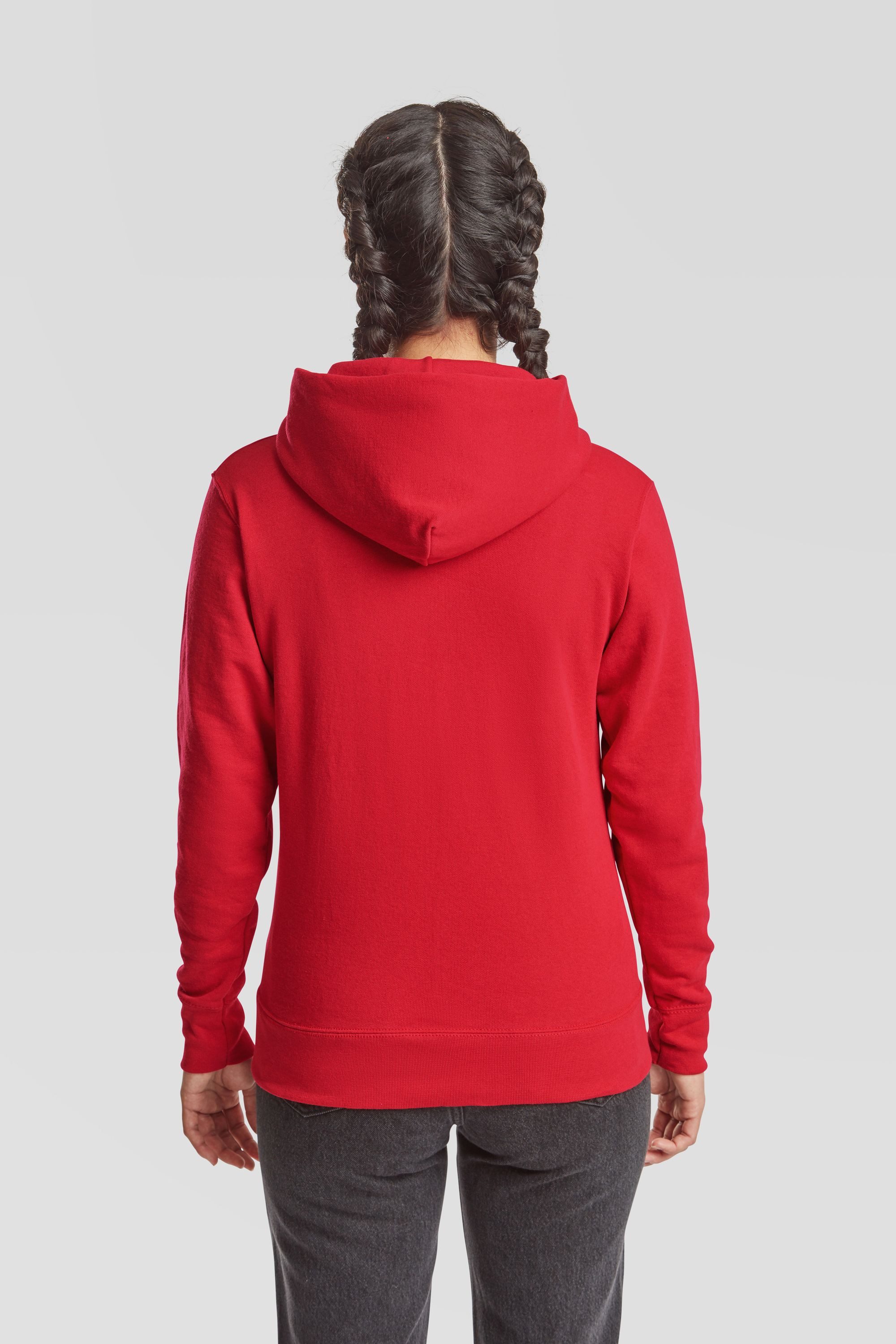 Fruit of the Loom Kapuzensweatshirt Classic Hooded Sweat Lady-Fit – Bild 5 von 5