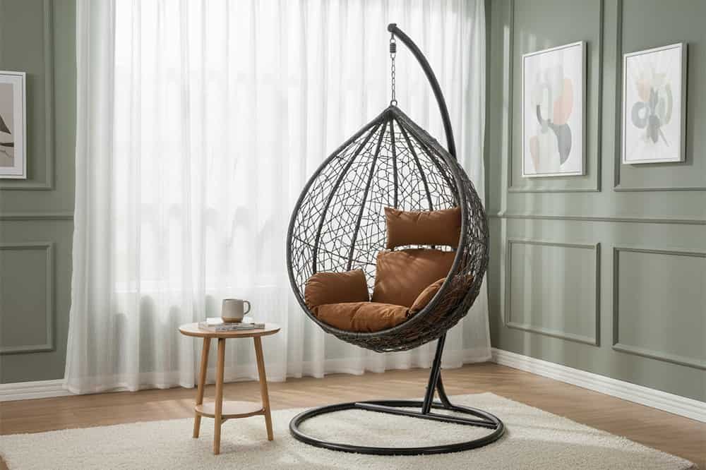 riess-ambiente Hängesessel LOFT anthrazit (Einzelartikel, 1-St), günstig online kaufen