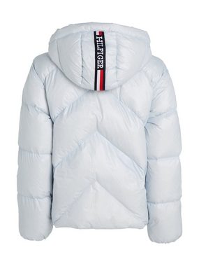 Tommy Hilfiger Daunenjacke CHEVRON LW DOWN JACKET mit Logostickerei