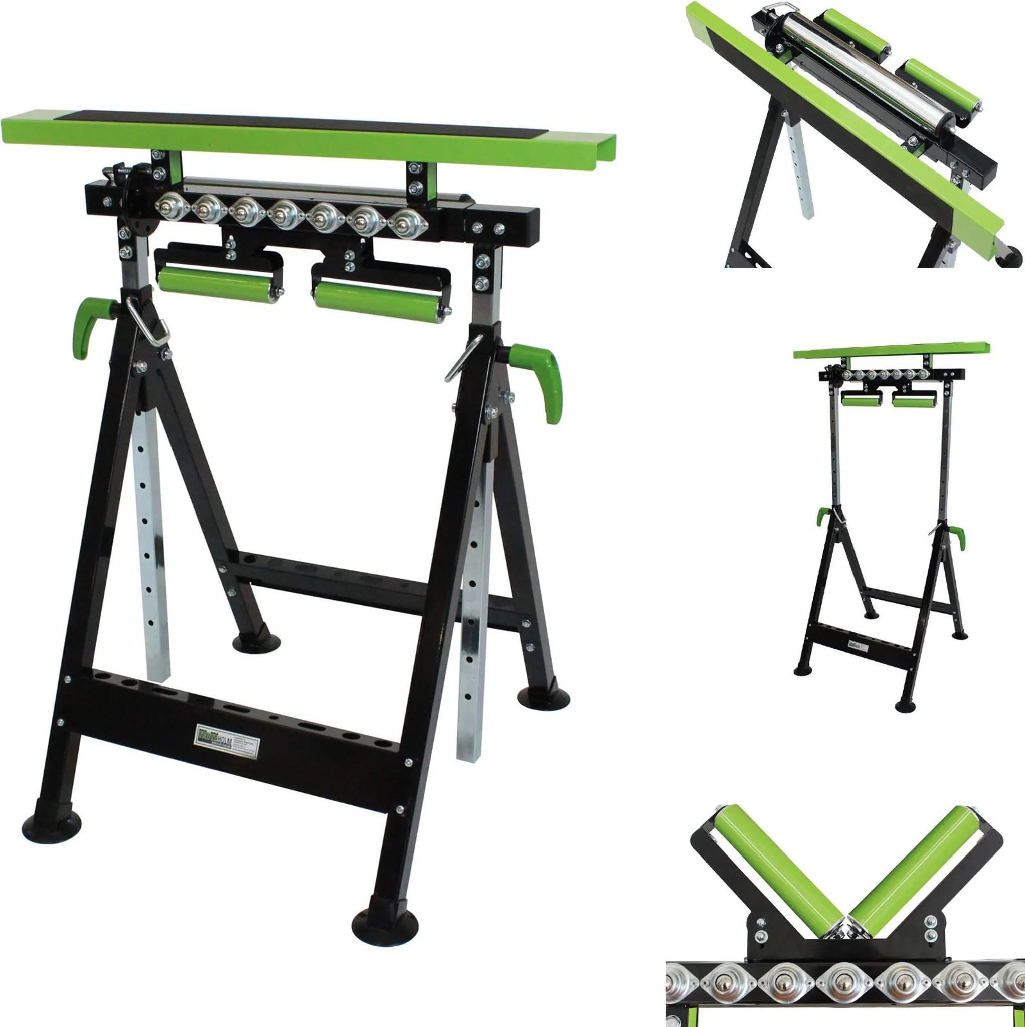 TRUTZHOLM Werkbank V-Rollen Arbeitstisch 4-in-1, (1-tlg), Klappbar, mit V-Rollen