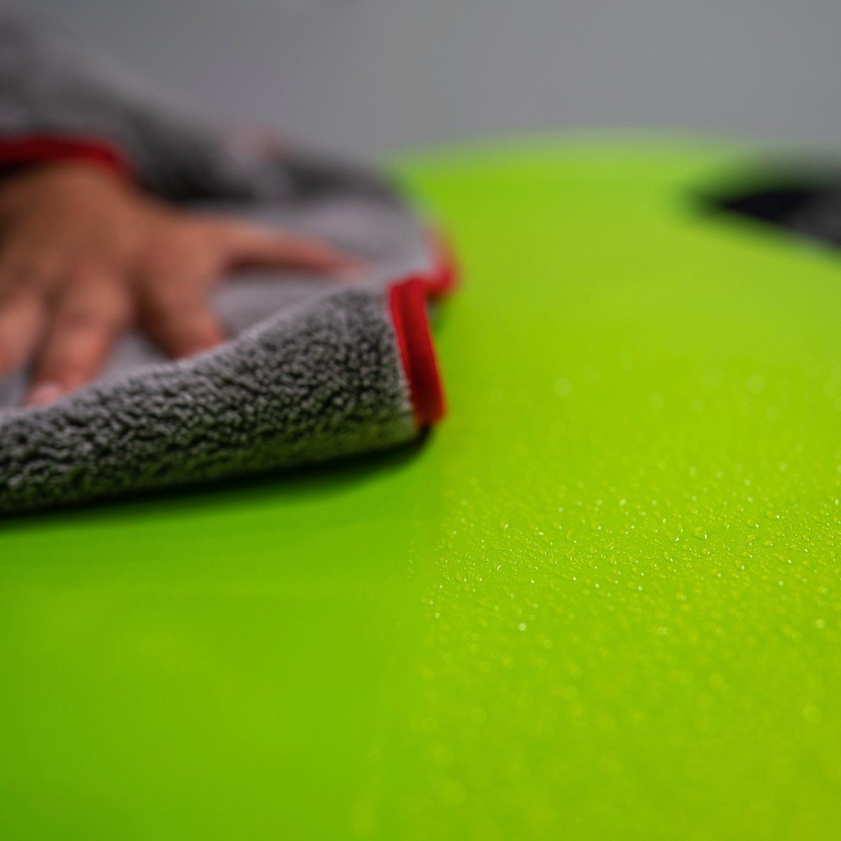 Two Trocknung Faser Cut Mikrofasertuch Trocken- für schonende Reinigungstuch (Plush, flauschige und fens Politur) Auto, Reinigung, super Plush, und XL