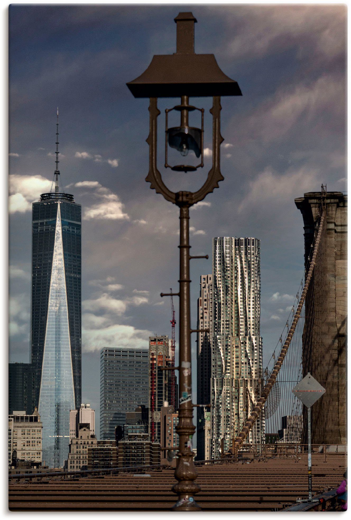 Artland Leinwandbild New York One World Trade Center, New York (1 St), auf Keilrahmen gespannt