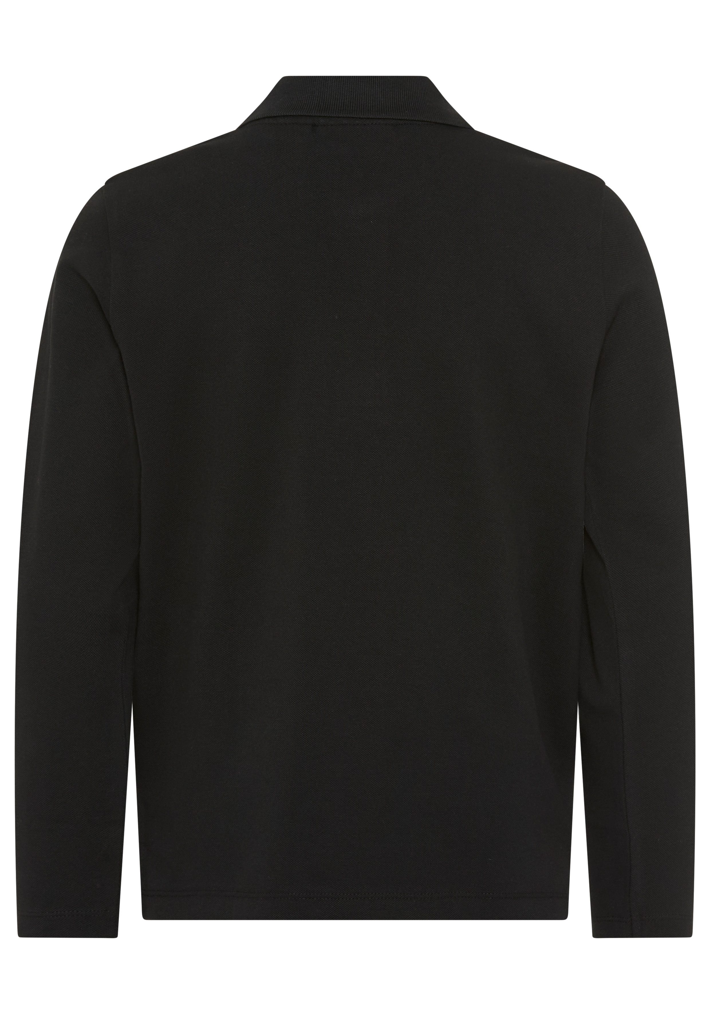 Calvin Klein Jeans Langarm-Poloshirt SOLID PIQUE POLO Regular fit mit Polokragen