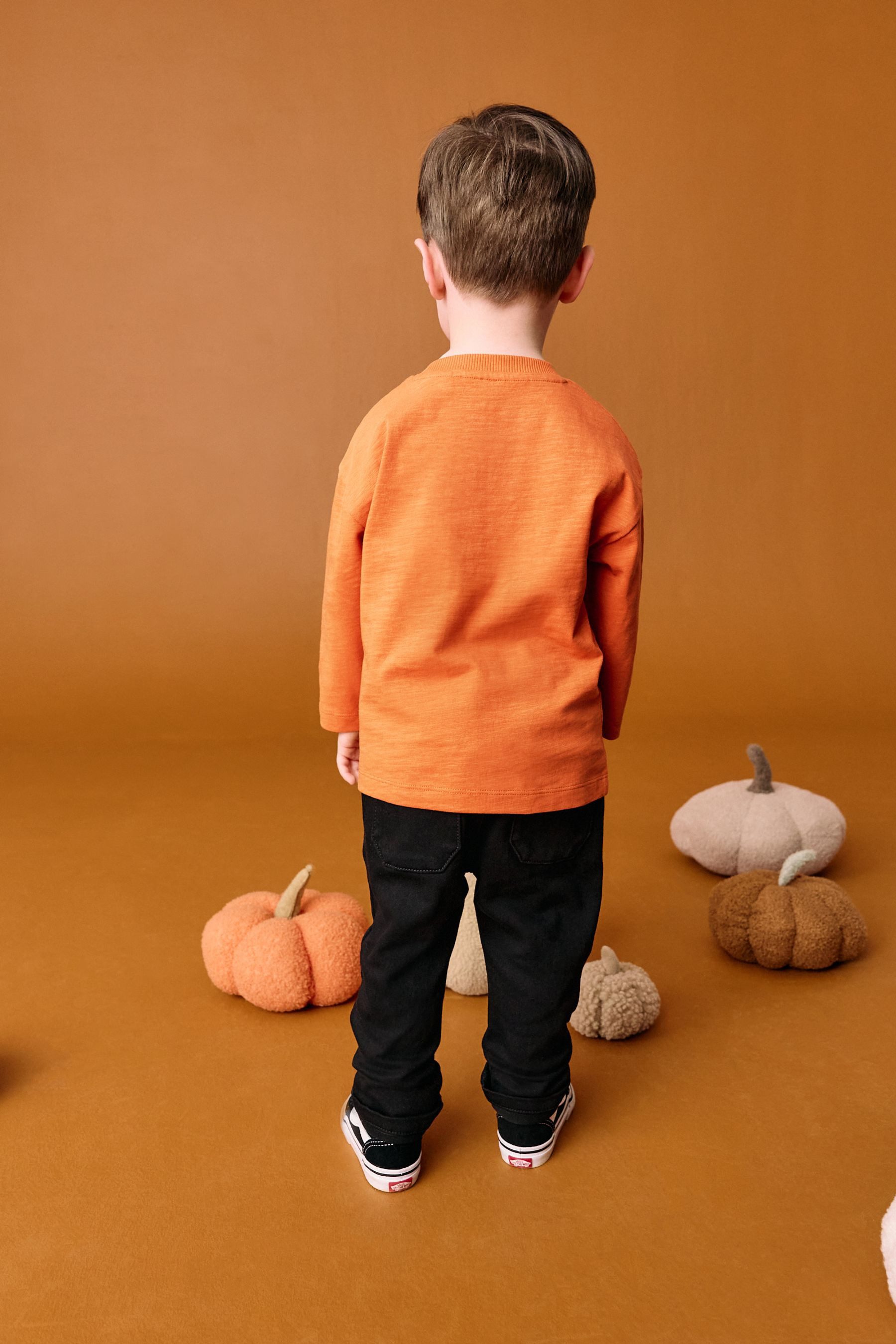 Next Langarmshirt Langarmshirt mit Halloween-Grafik (1-tlg) günstig online kaufen