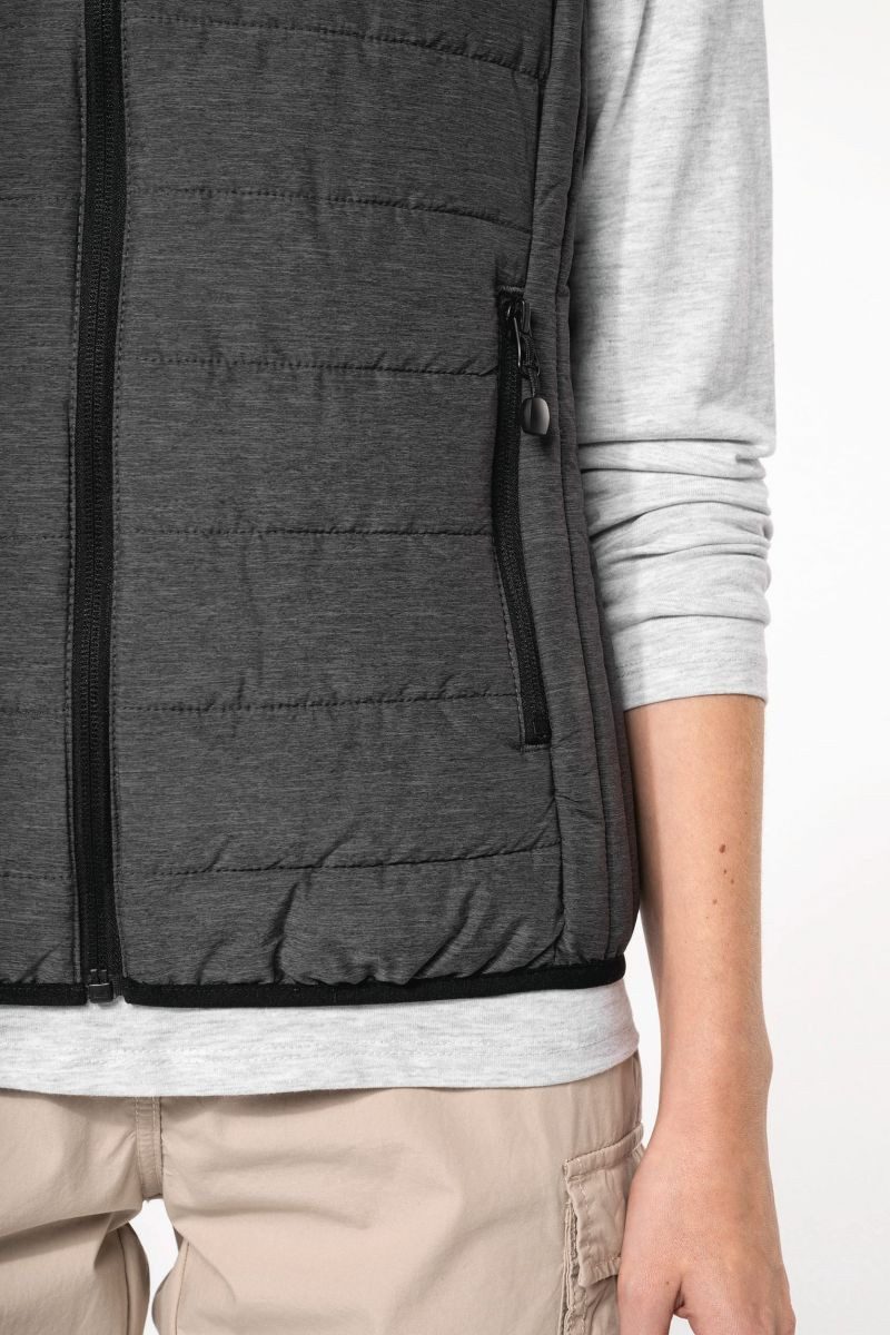 Kariban Sweatweste Leichte Damen-Steppweste