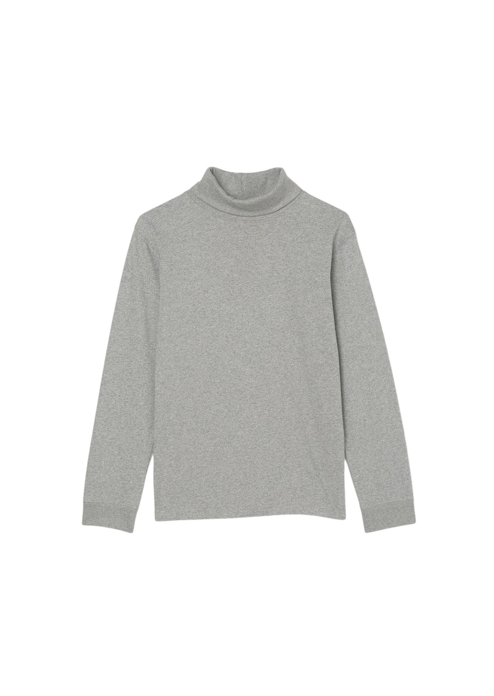 Marc O'Polo Langarmshirt in softer Jersey-Qualität grau