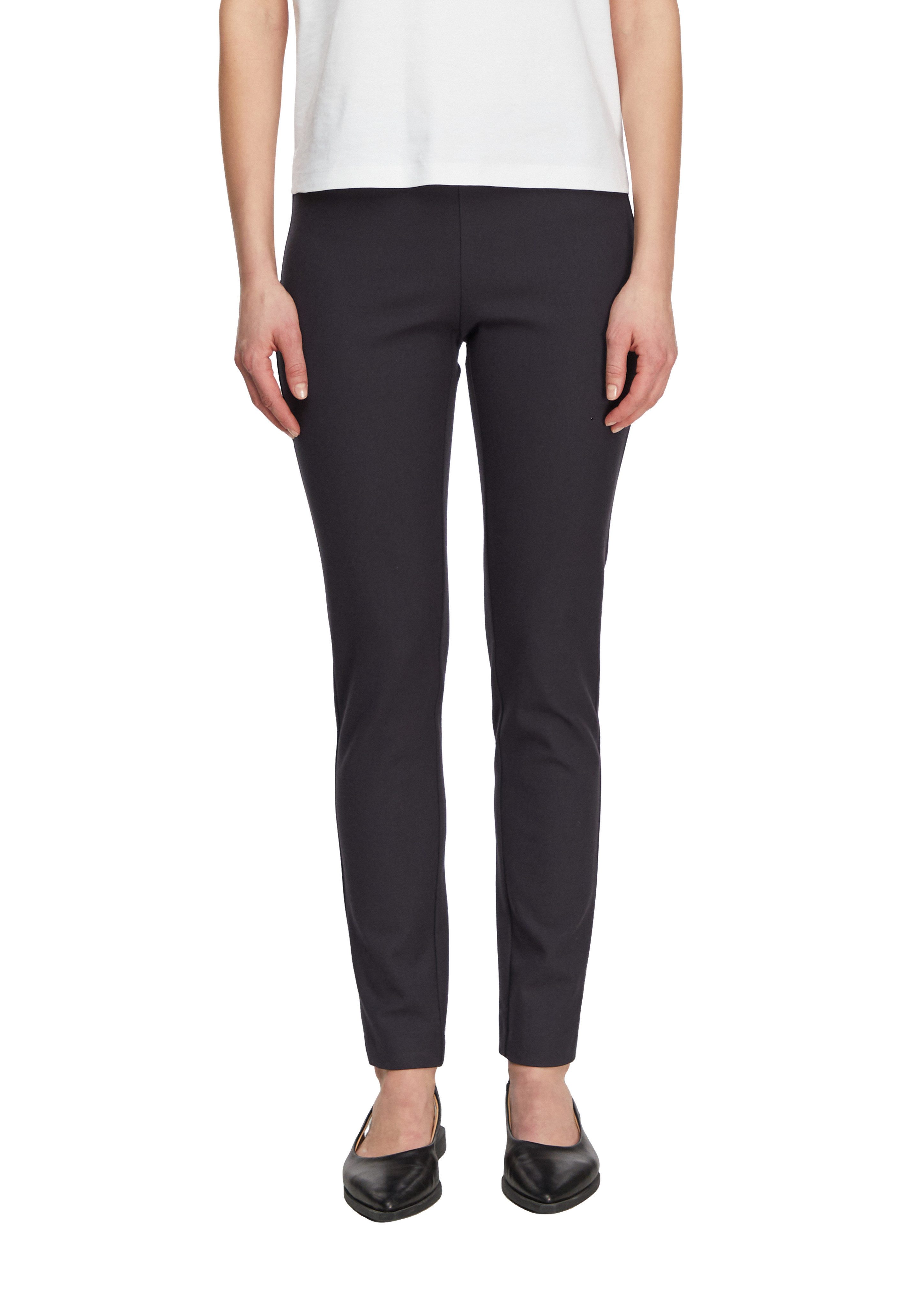 comma Leggings mit Schlitzdetails