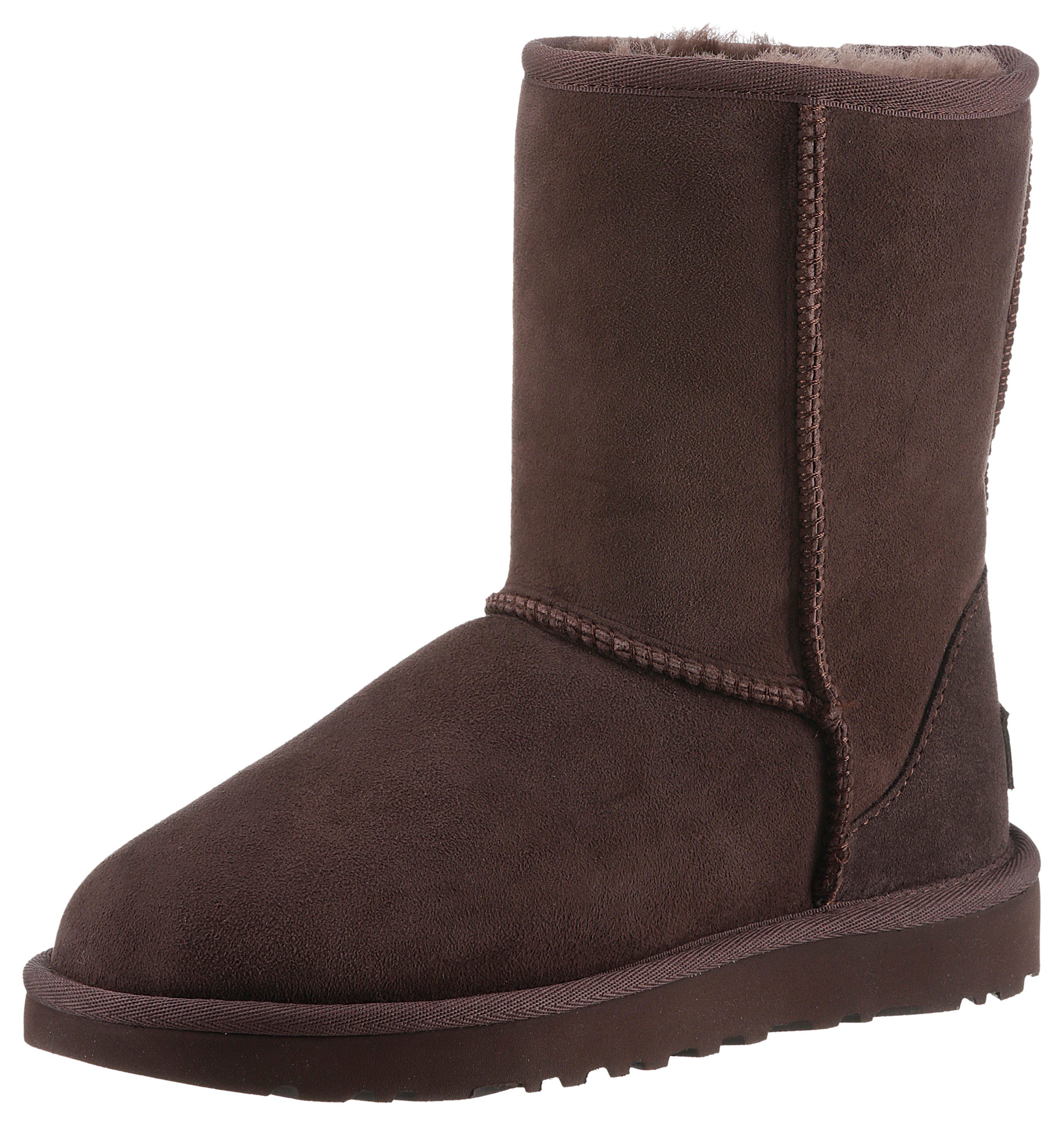 UGG Unisex Classic Short 2 Winterboots, Stiefel, Schlupfstiefel in klassischem Design