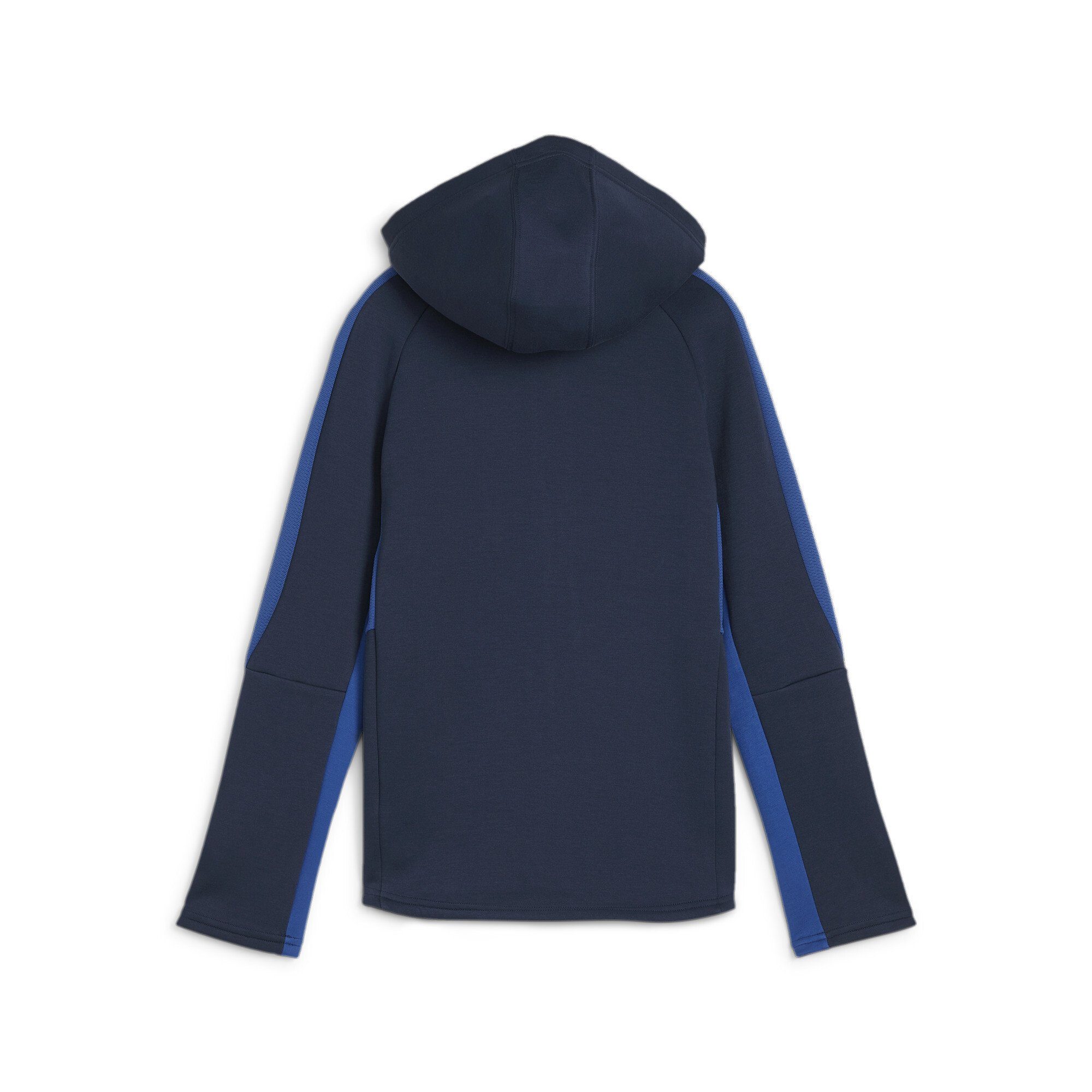 Jungen Club Navy evoStripe Reißverschluss-Hoodie PUMA Sweatshirt Blue