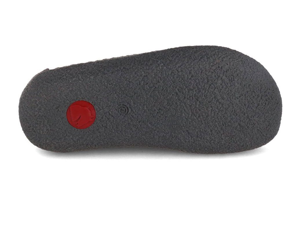 Haflinger Filz-Pantoffel Blizzard Credo Hausschuh mit weitem Einstieg