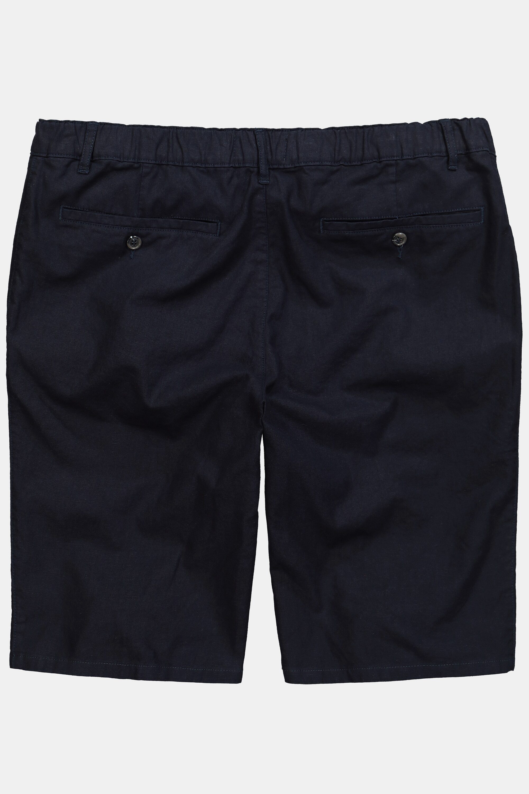 Boston Park Bermudas Leinenmix-Bermuda Regular Fit Dehnbund – Bild 5 von 5