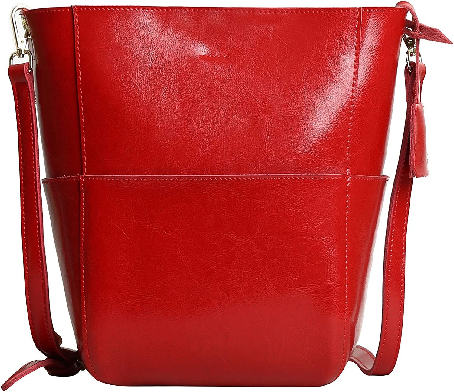 M-Diamant Umhängetasche Damenhandtasche aus Echtleder 2-in-1 günstig online kaufen