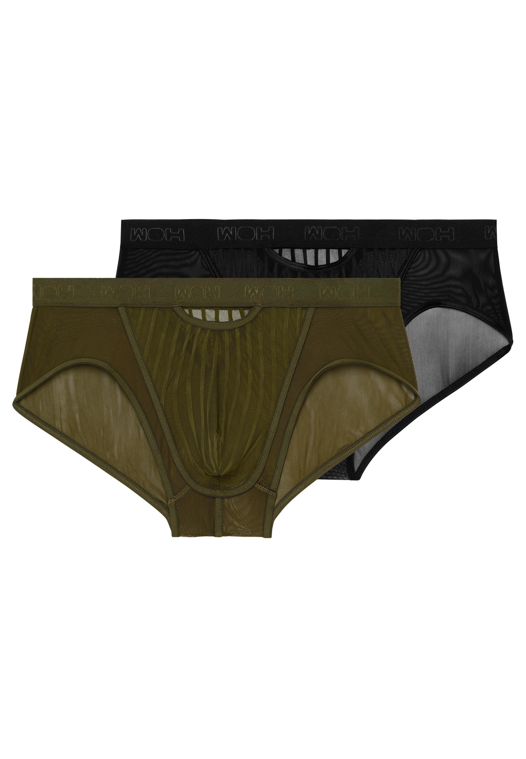 WOH Slip 2er Pack Personal Allure (Spar-Set, 2-St) Mini Slip / Unterhose - mit Eingriff - Leicht transparent