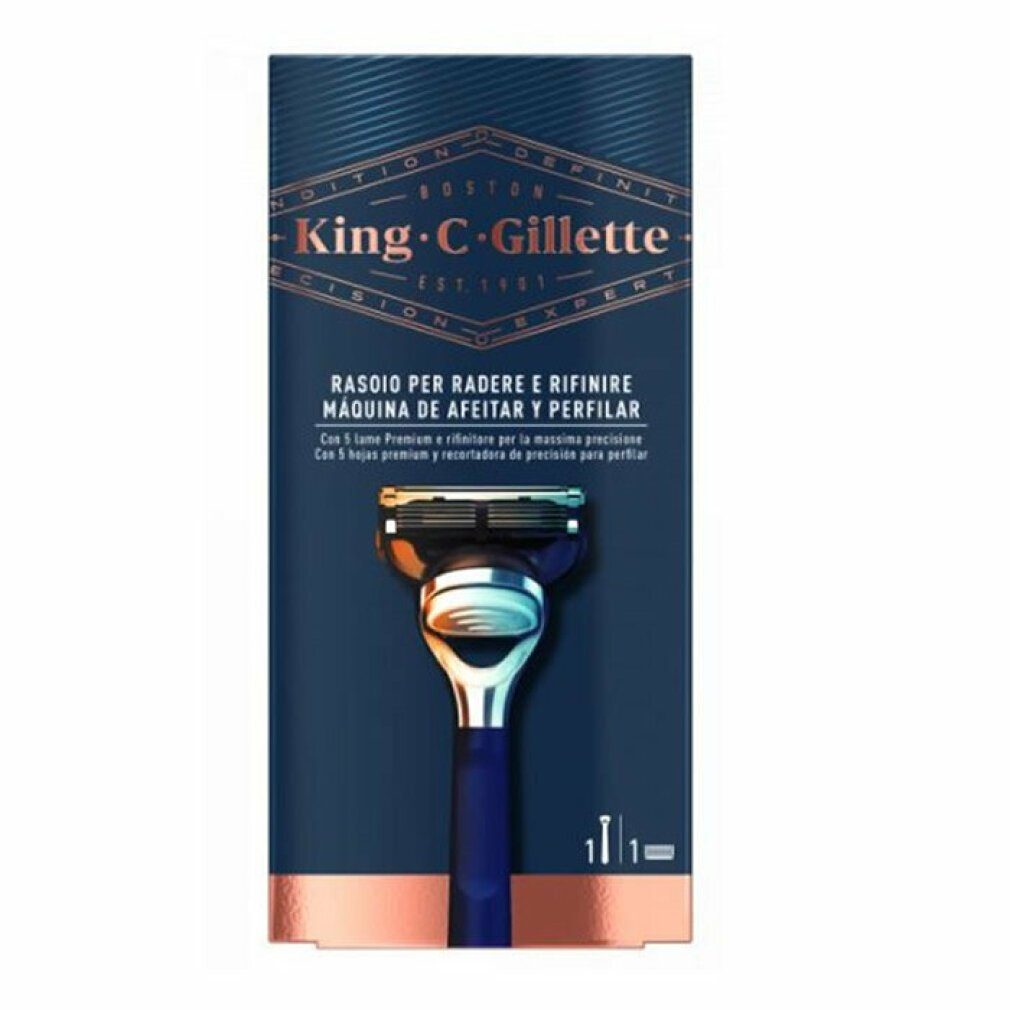 Gillette Rasierklingen King Shaver & Shape Machine