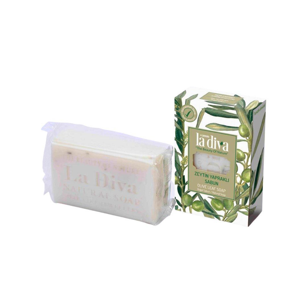 Handseife Olivenseife mit Peeling Effekt 100 g, 1-tlg., sanftes Peeling & Reinigung
