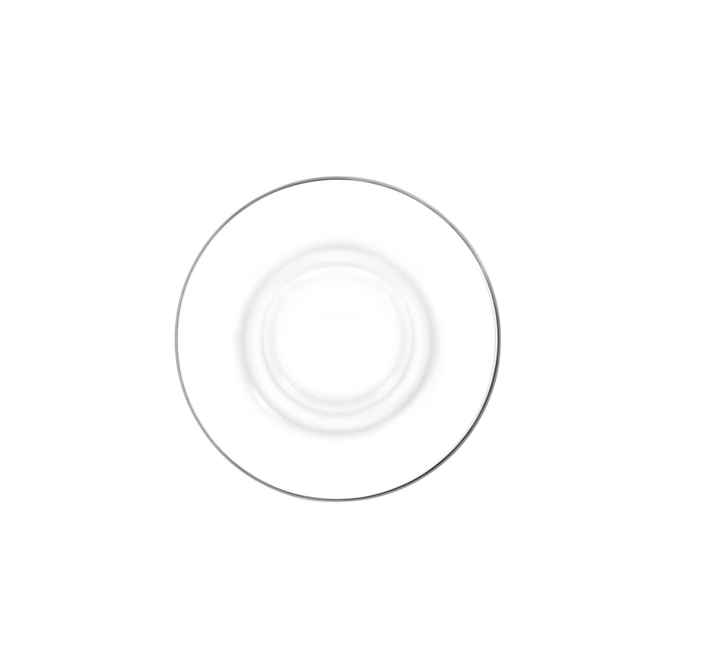 LAV Untertasse Vera Teeglasunterteller 6-teilig – Transparent, rund & pflegeleicht, (6 St)