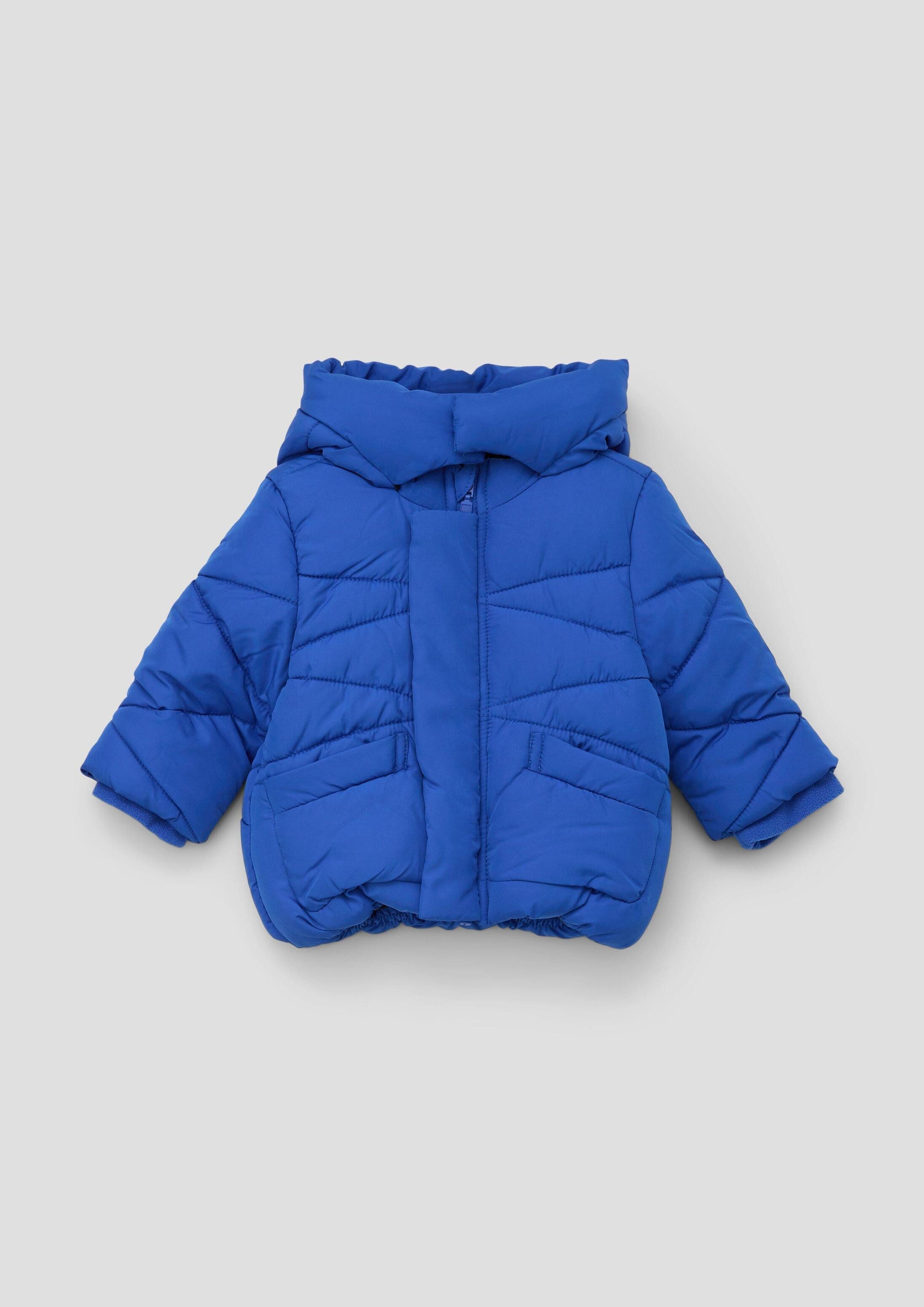 s.Oliver Winterjacke Outdoor-Jacke Steppjacke mit Kapuze