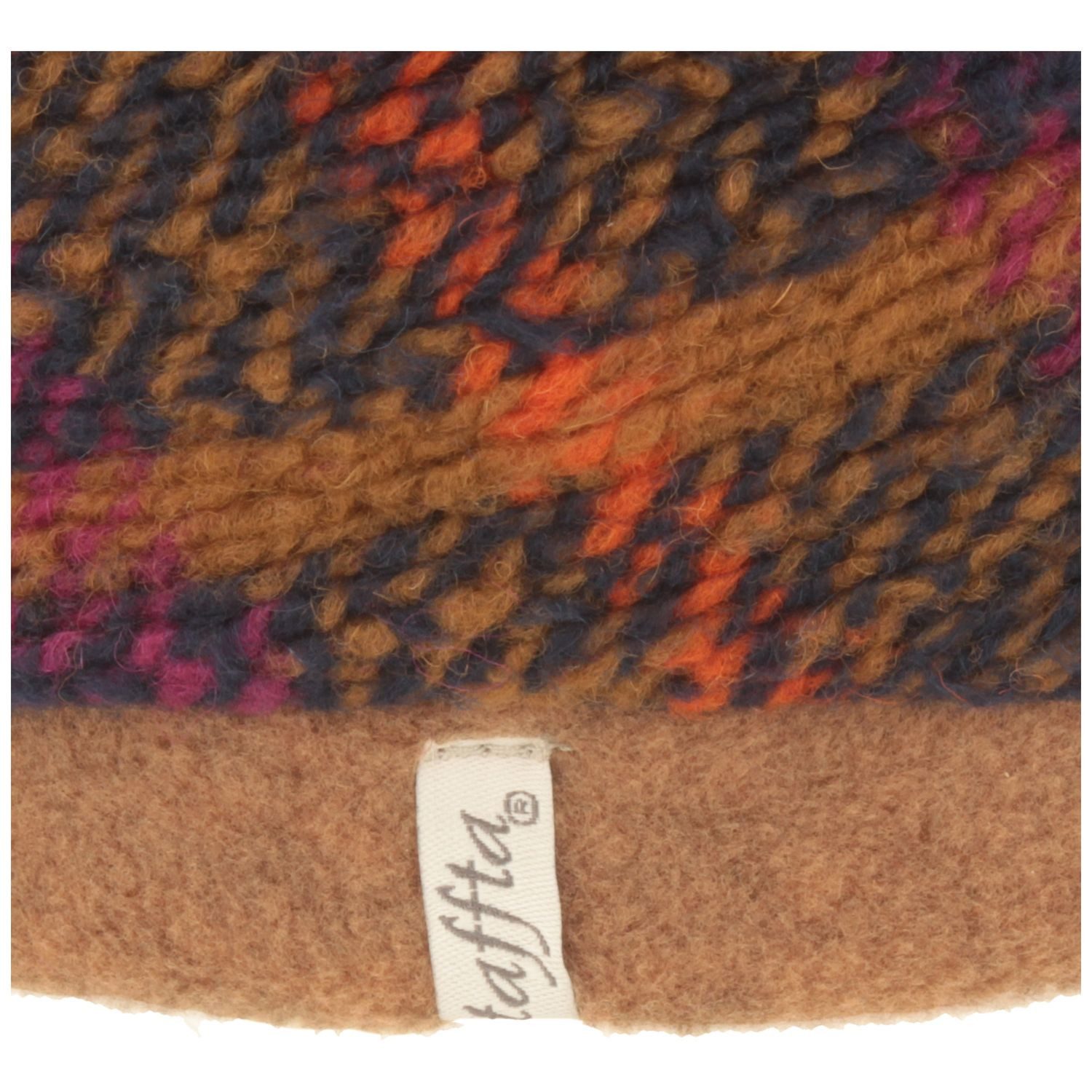 MtM Baskenmütze warme Fleece Winter-Baskenmütze mit Multicolor Wollstoff