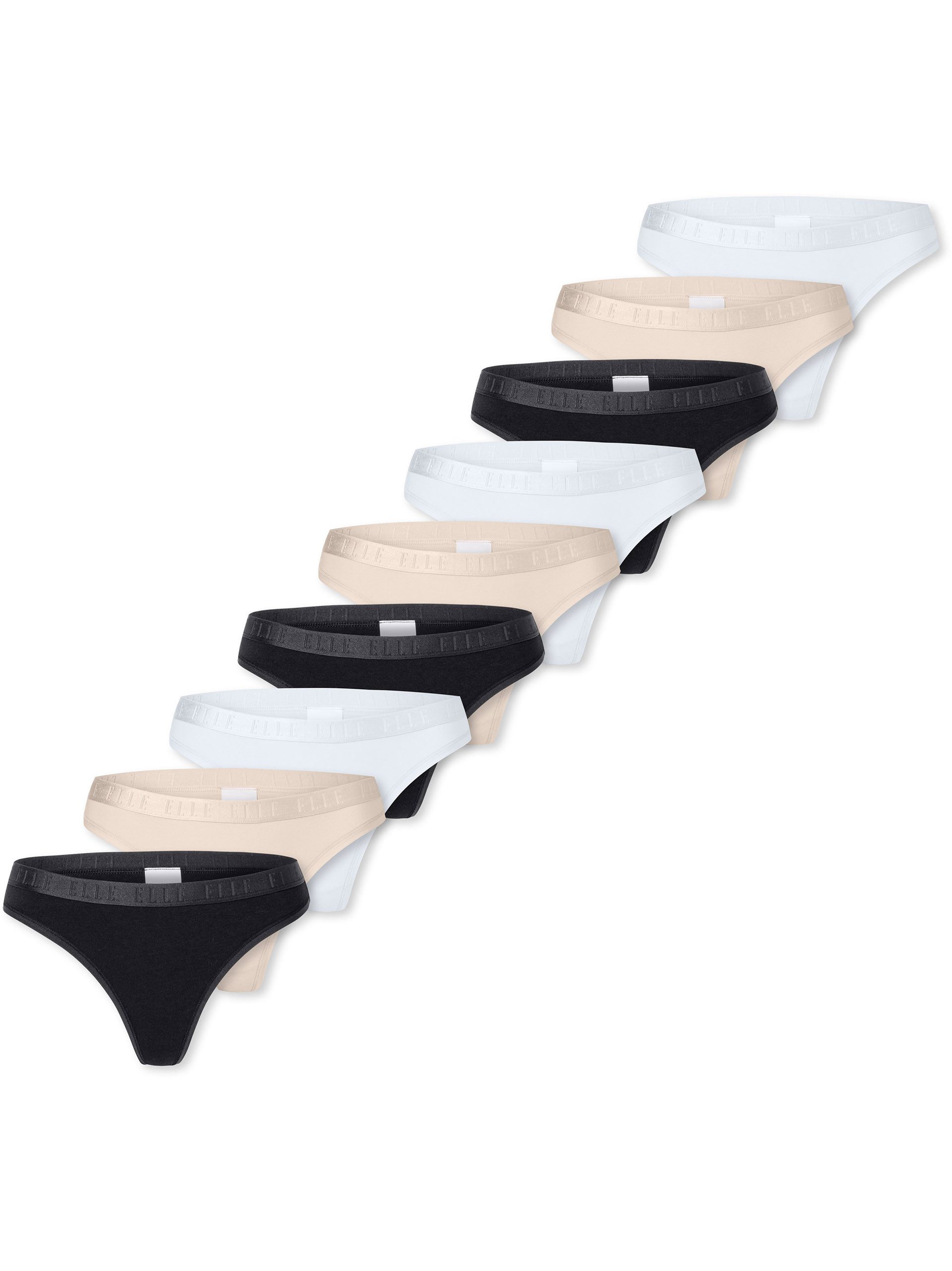 Elle Tanga Super Soft (9-St) Tanga Slip, String, Mini Tanga