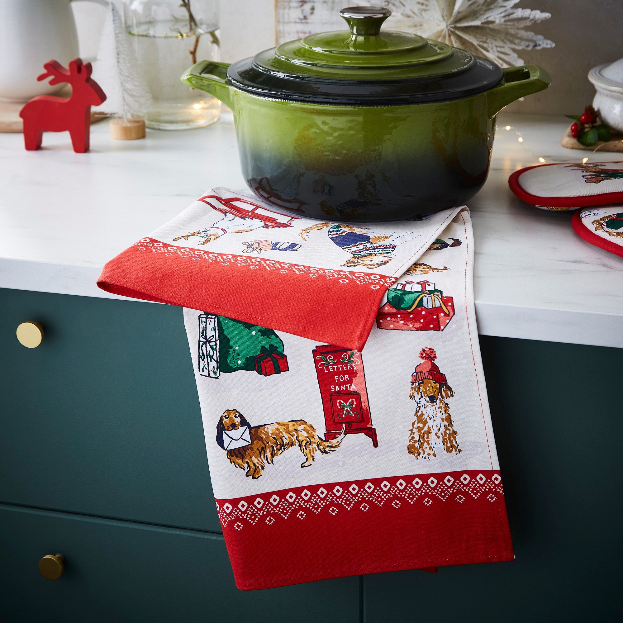 Ulster Weavers Geschirrtuch Merry Mutts, (1-tlg., günstig online kaufen