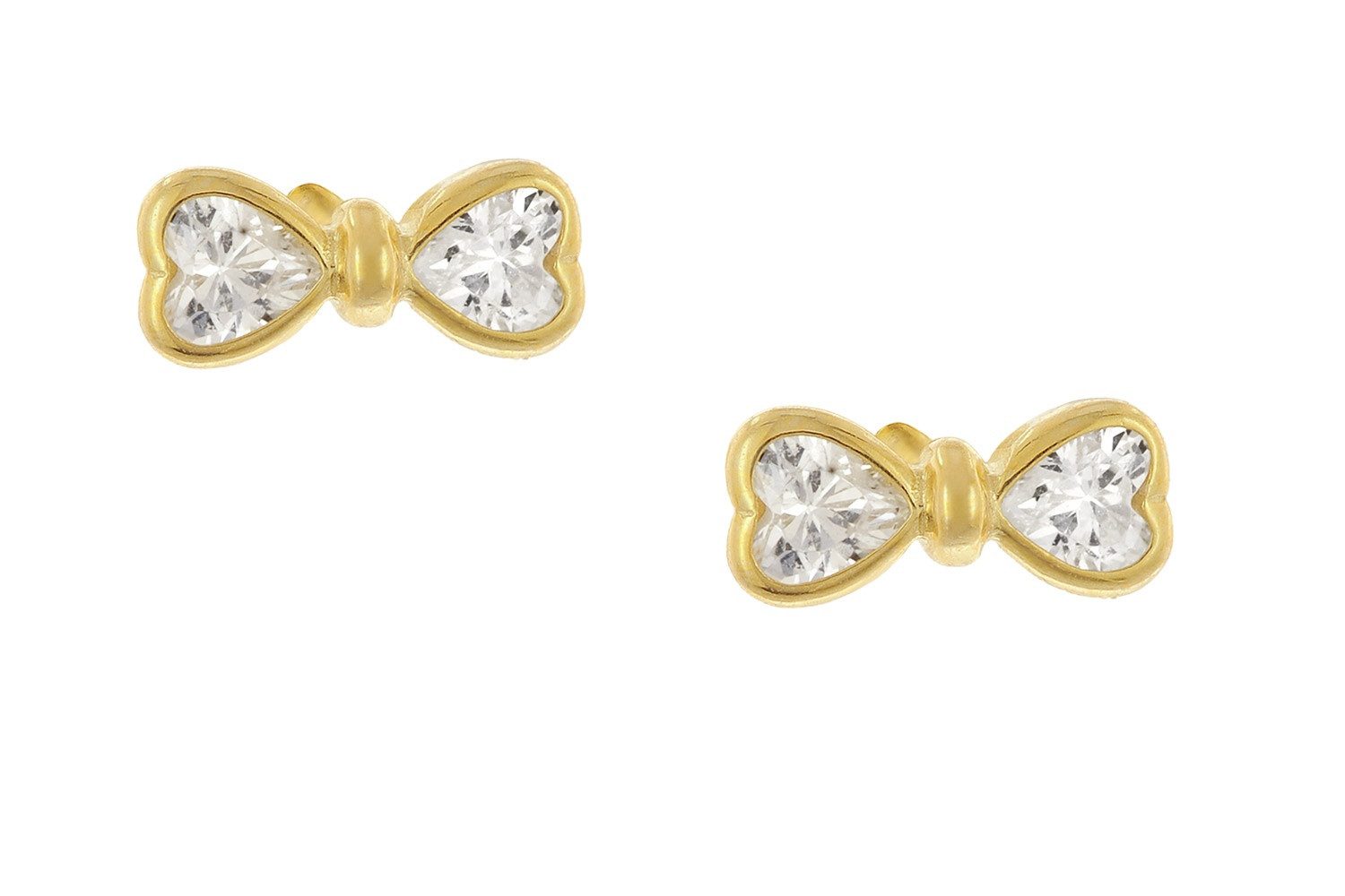 Glizz Paar Ohrstecker Damen-333 Gelbgold Zirkonia günstig online kaufen