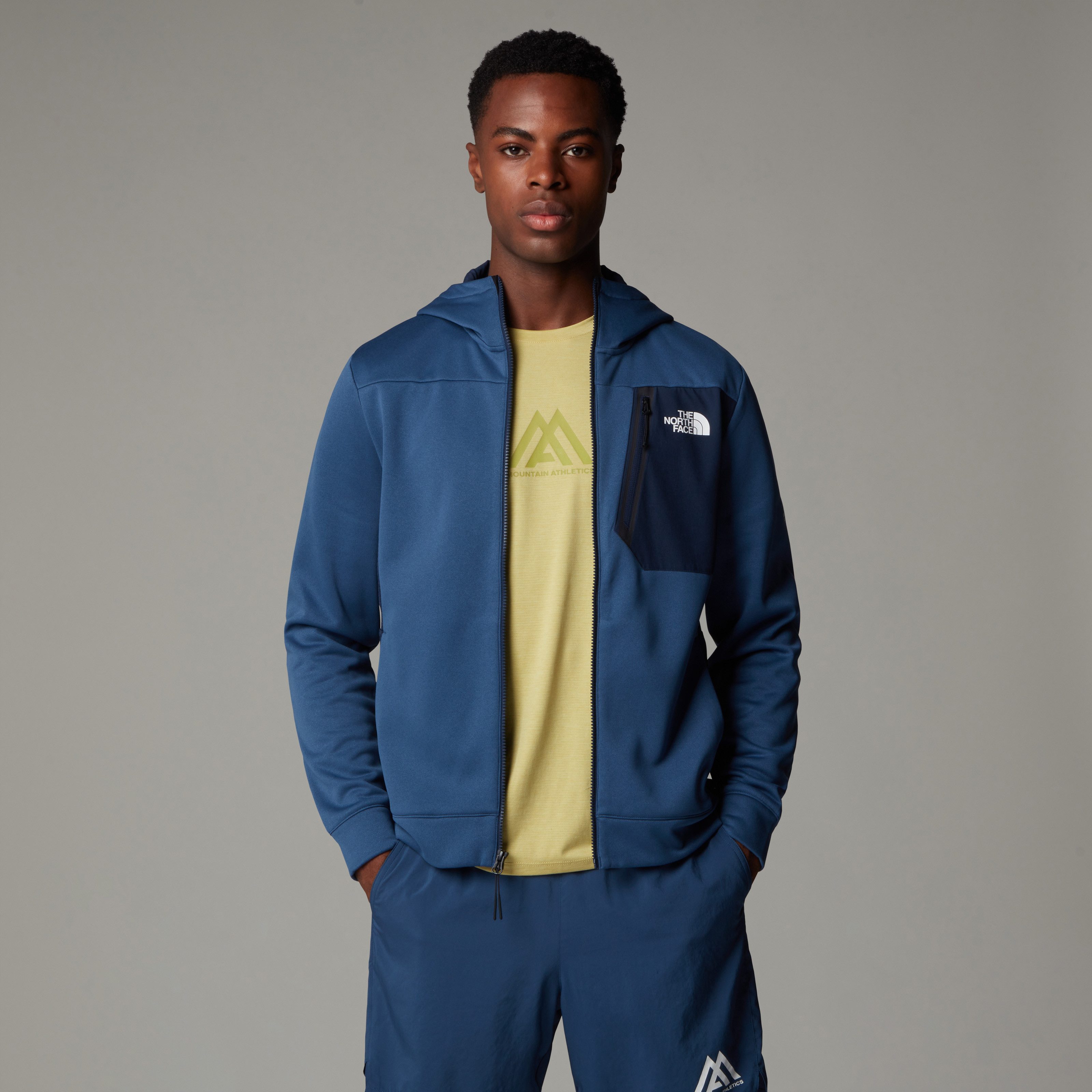 The North Face Fleecejacke M MA FZ FLEECE (1-St) mit Reißverschluss, mit Re günstig online kaufen