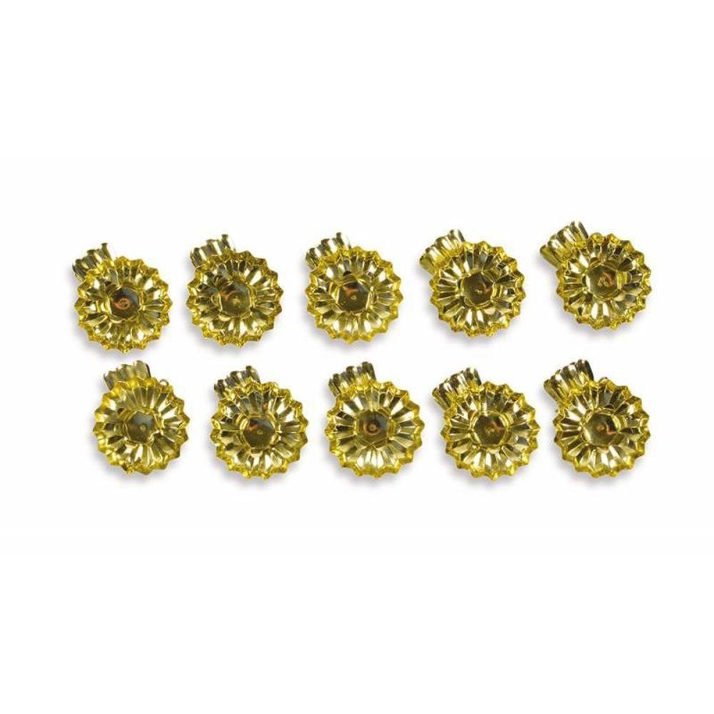 RIFFELMACHER & WEINBERGER Kerzenhalter Baumkerzenhalter 10er Ø 15 mm gold, günstig online kaufen