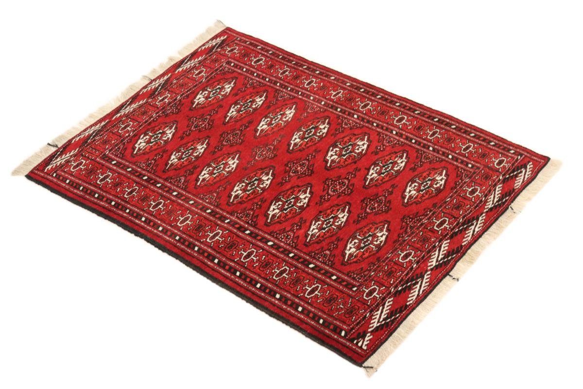 Orientteppich Turkaman 106x139 Handgeknüpfter Orientteppich rechteckig, 5 Höhe: / Trading, Nain mm Perserteppich