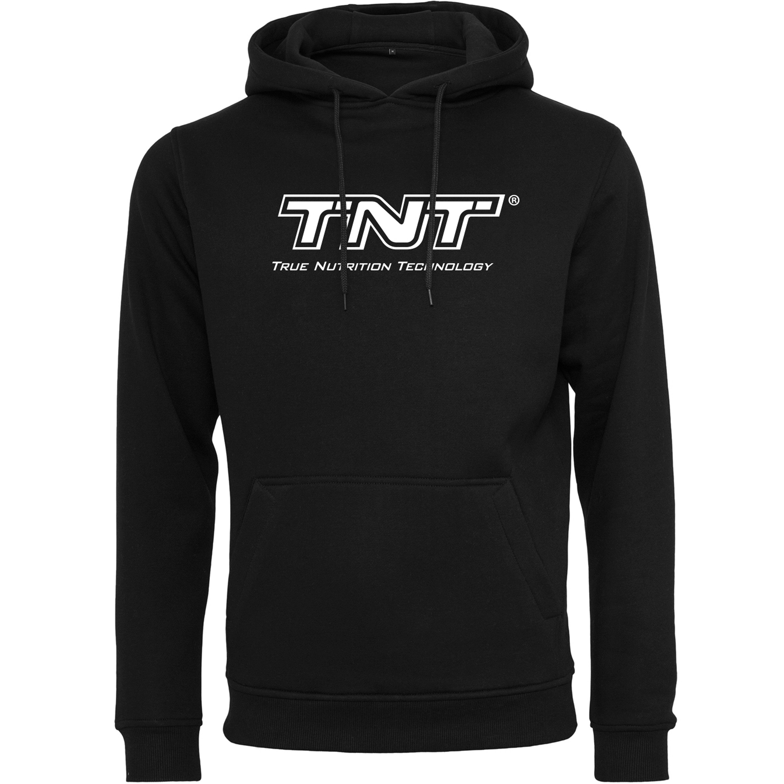 TNT (True Nutrition Technology) Hoodie Herren Hoodie mit Kängurutasche, mit Kapuze