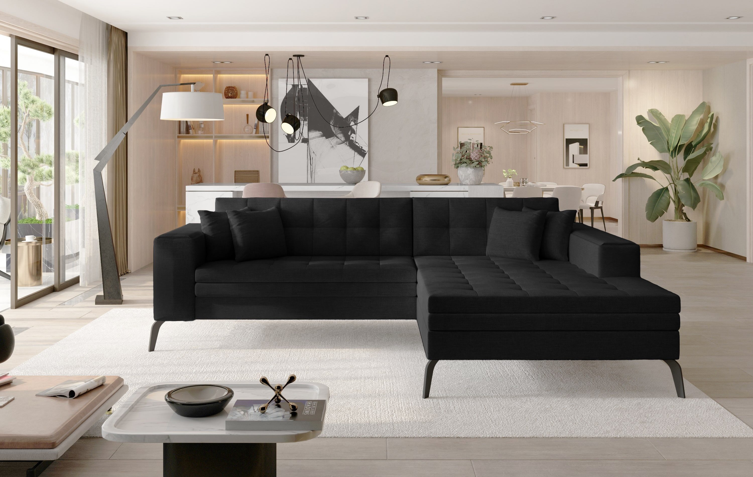 MF Design Polsterecke Sokka, mit Bettfunktion