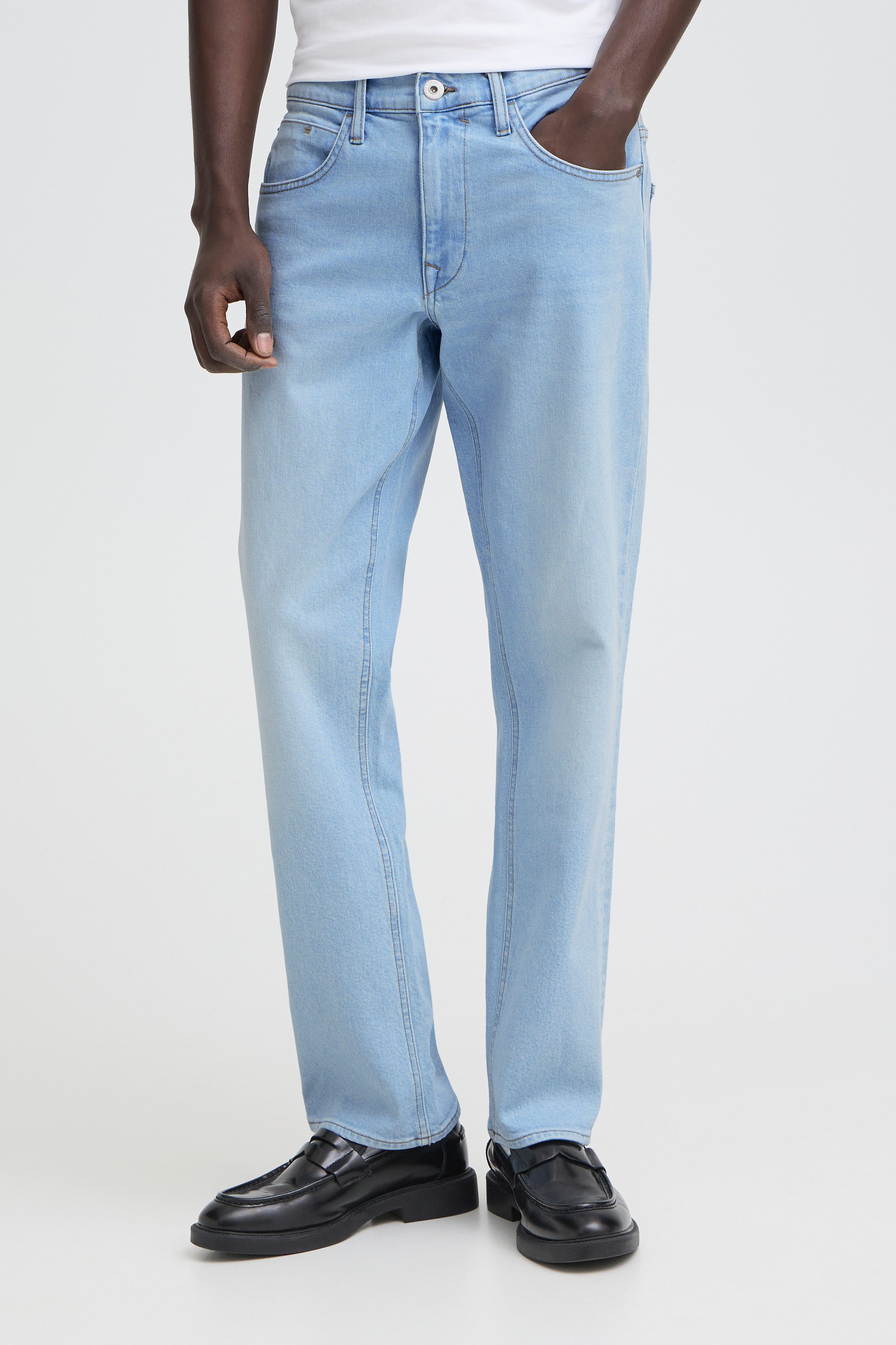 Blend Straight-Jeans BHROCK REG FIT PPNOOS Baumwollmischung, regular fit