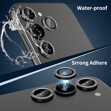 Wigento Handyhülle Für Samsung Galaxy A55 Aluminium Schutz Ring Kamera + H9 Hart Glas