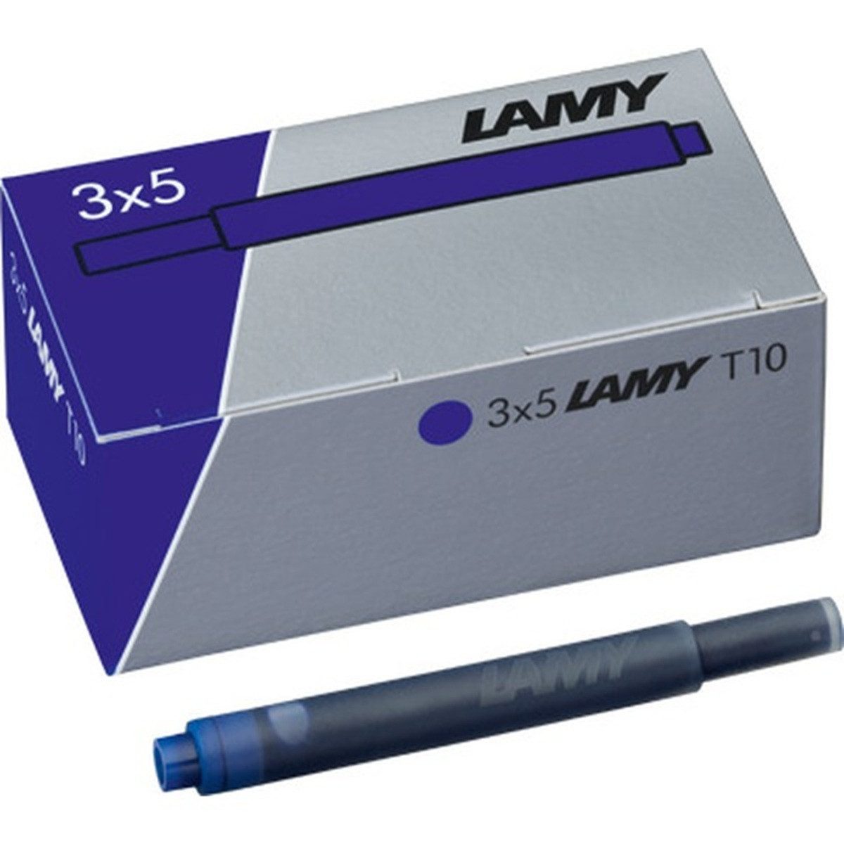 LAMY LAMY Großraum Tintenpatronen T10 königsblau 3x 5 Stück Tintenpatrone