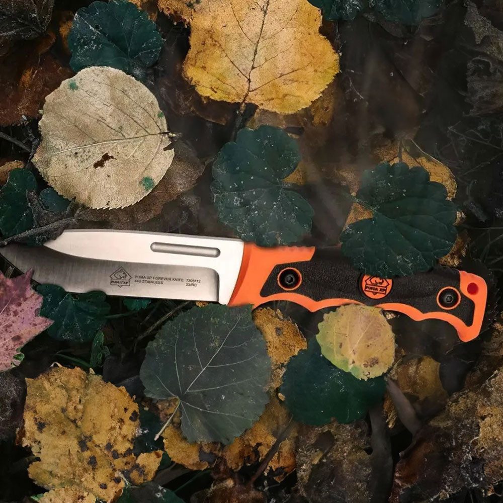 Puma Messer Taschenmesser XP Forever Fahrtenmesser orange Jagdmesser