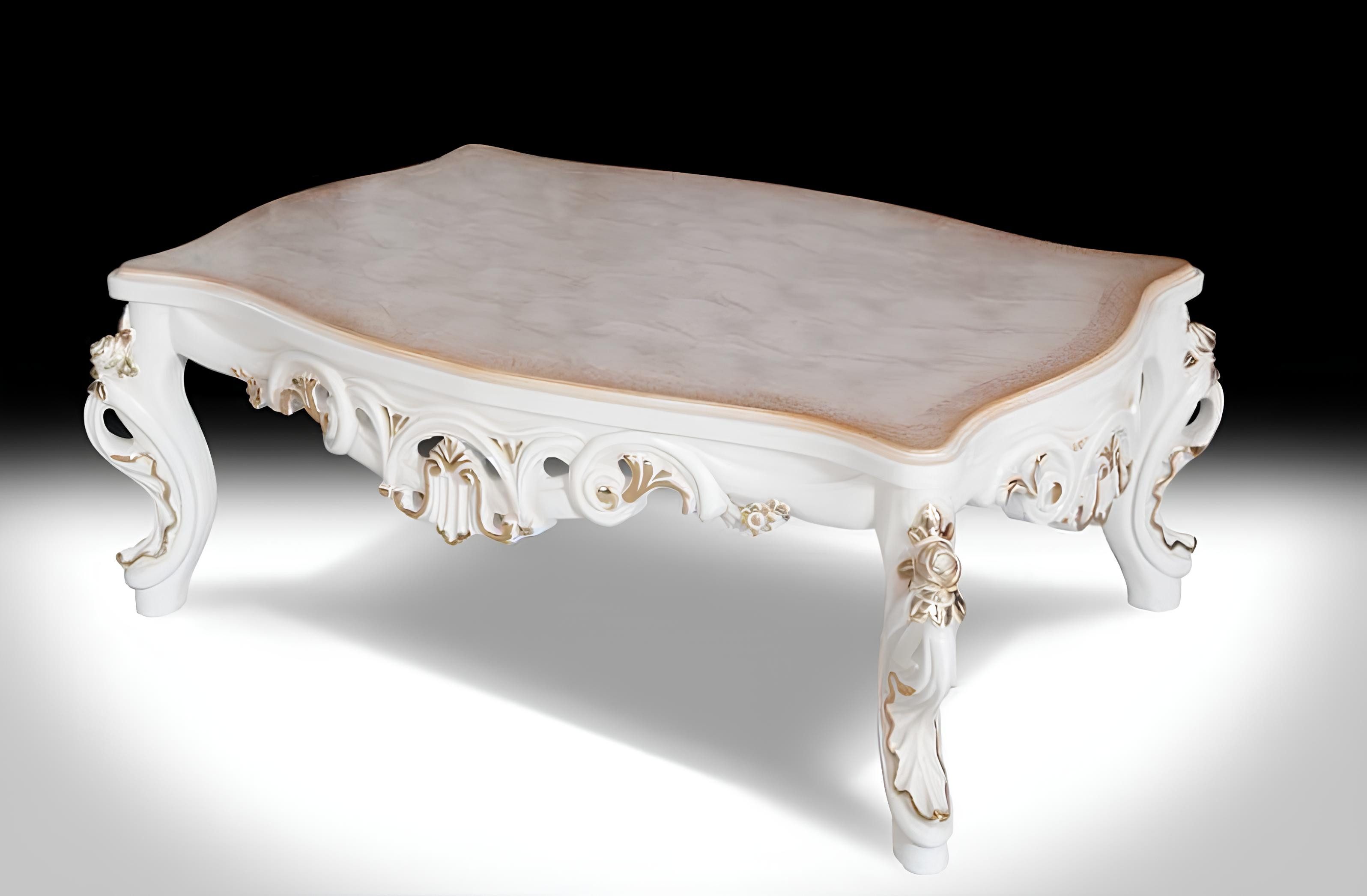 JVmoebel Couchtisch Moderner Beistelltisch aus Holz in Weiß mit zeitlosem Design (Packung, 1-St., Couchtisch), Made in Europa
