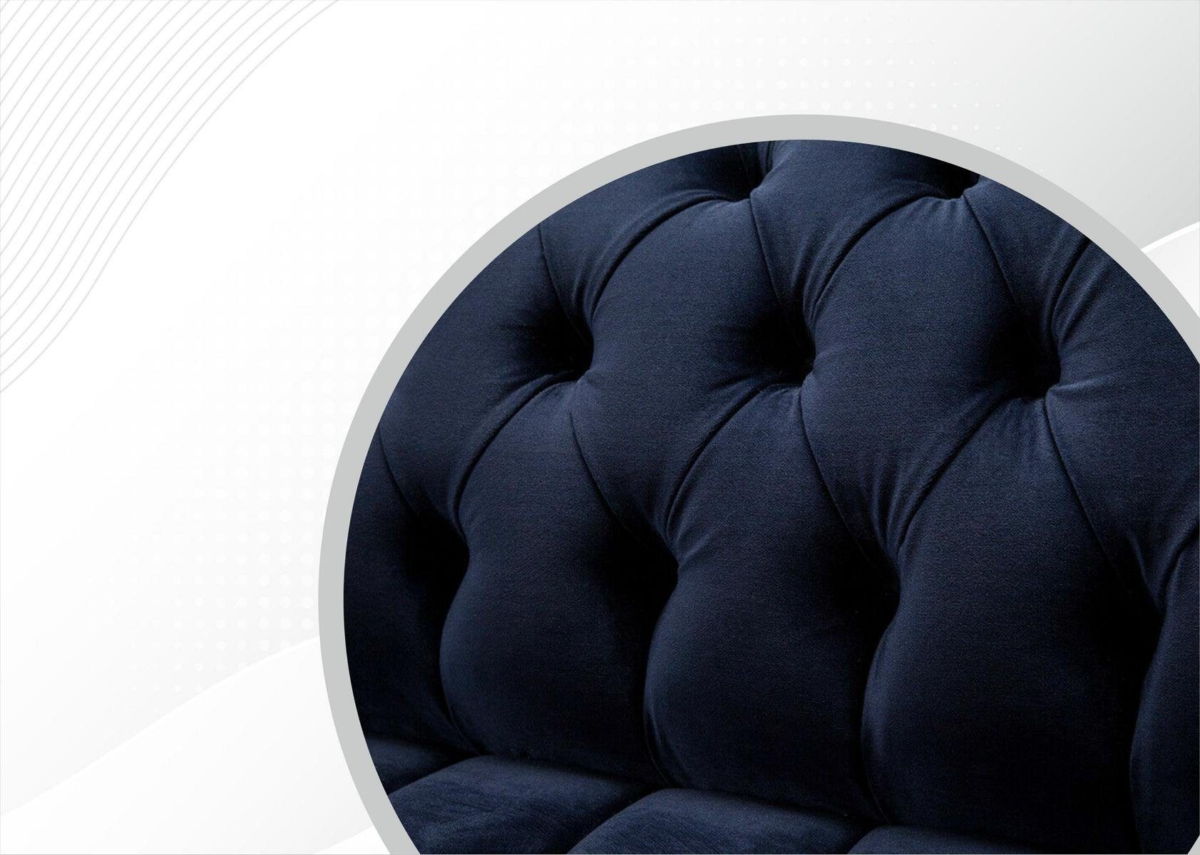 Sitzer Couch Sofa Sofa Design 3 Chesterfield-Sofa, 225 JVmoebel Chesterfield cm