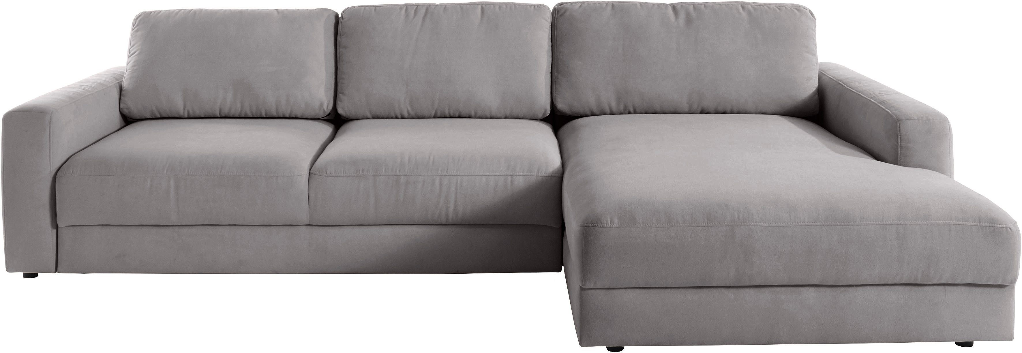 Home affaire Ecksofa Bloomfield, bequem und elegant, OTTOs Choice, Breite 303cm, L-Form, wahlweise mit Bettfunktion und Bettkasten, Unser Dauertiefpreis. Reduzierter Preis € 999,99. Unverbindliche Preisempfehlung € 1.599,00