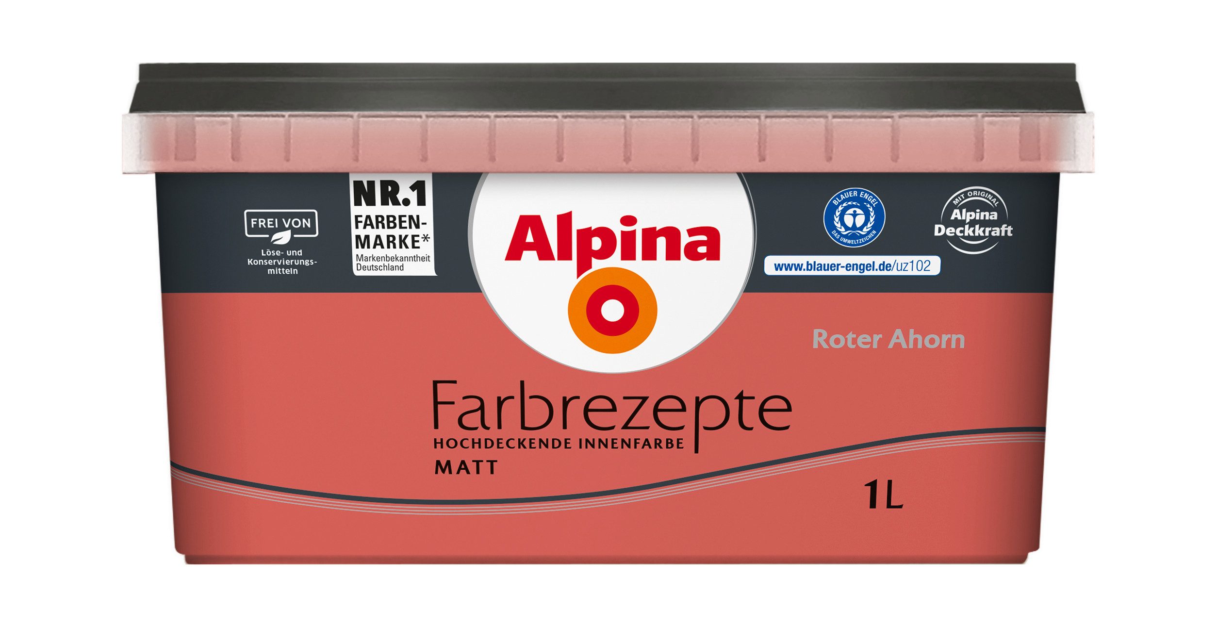 Alpina Wandfarbe Alpina Farbrezepte: einfach lebendig - Rot- & Orangetöne