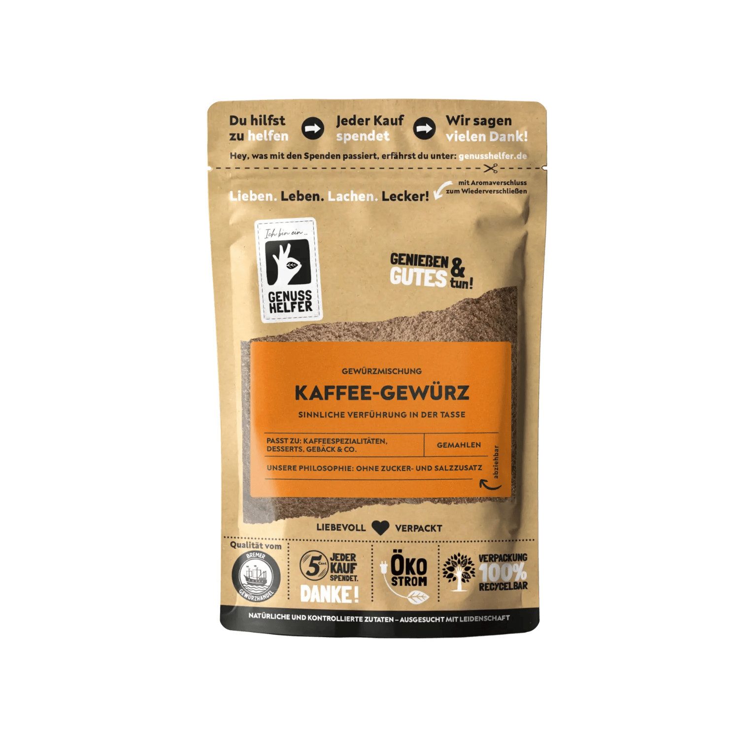 Bremer Gewürzhandel Gewürz Kaffee-Gewürz, gemahlen, 3er Pack, 150 g
