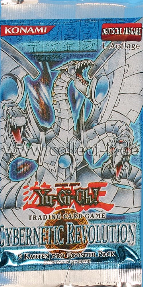 Yu-Gi-Oh Sammelkarte Cybernetic Revolution - 1 Booster - deutsch