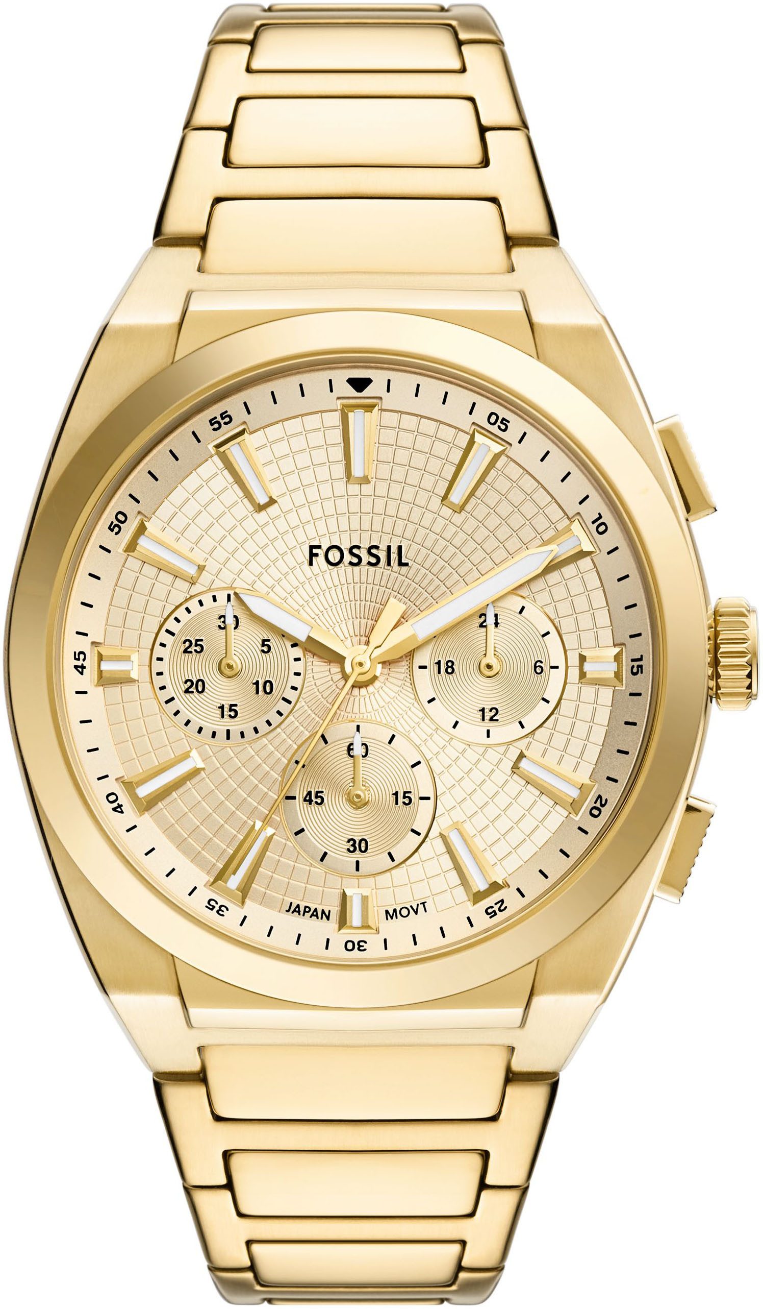 Fossil Chronograph EVERETT FS6119, Quarzuhr, Armbanduhr, Herrenuhr, Edelsta günstig online kaufen