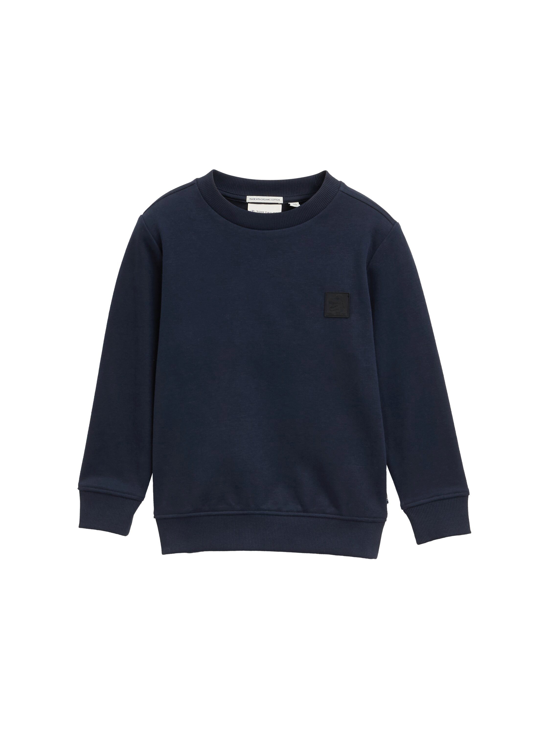 TOM TAILOR Sweatshirt mit Logo Stickerei