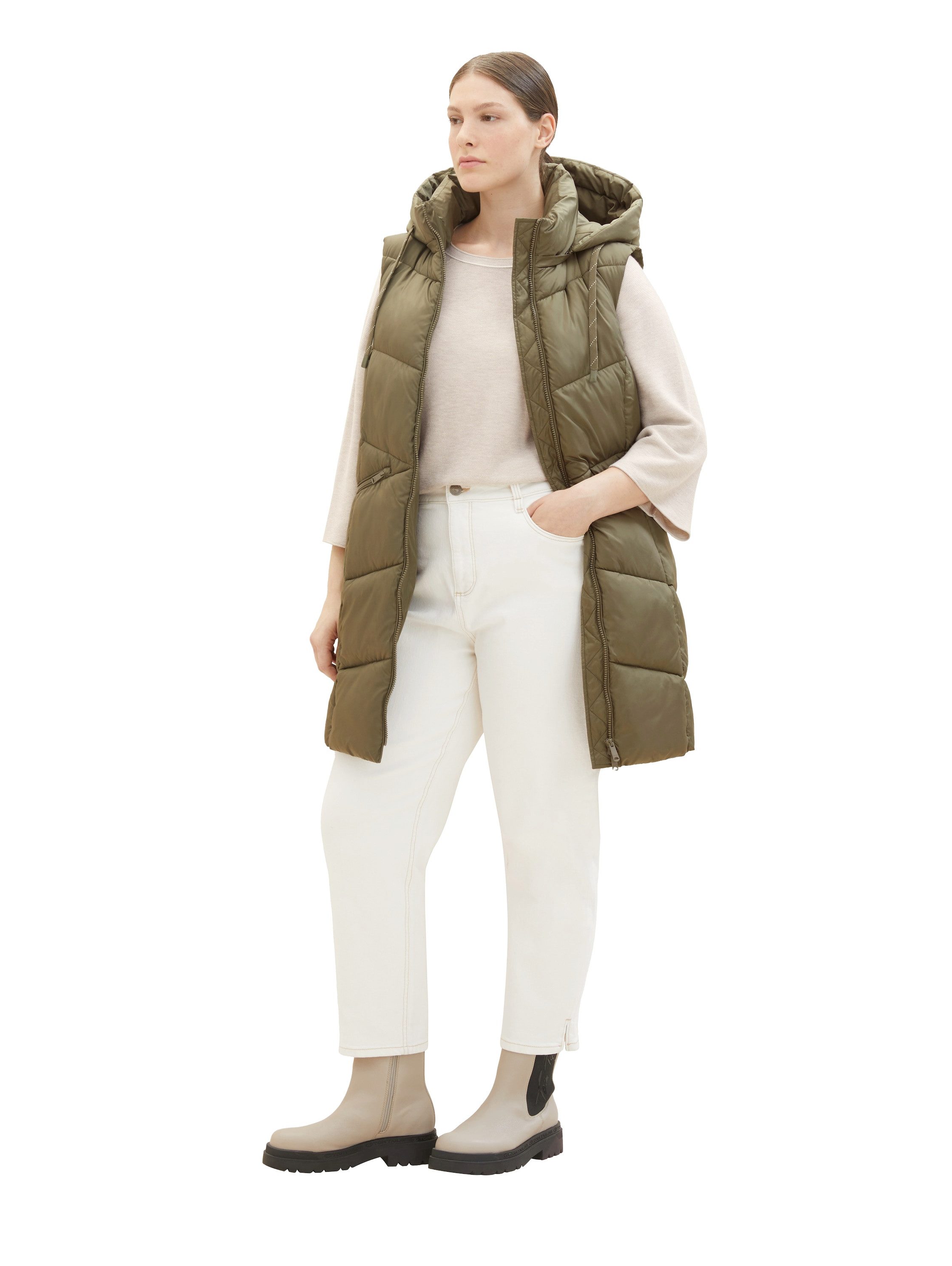 TOM TAILOR PLUS Steppweste Weste