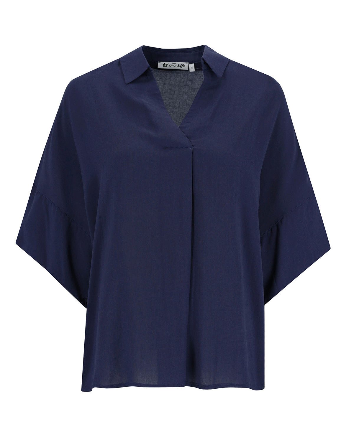 Hajo Blusentop Bluse V-Neck 1/2 Arm